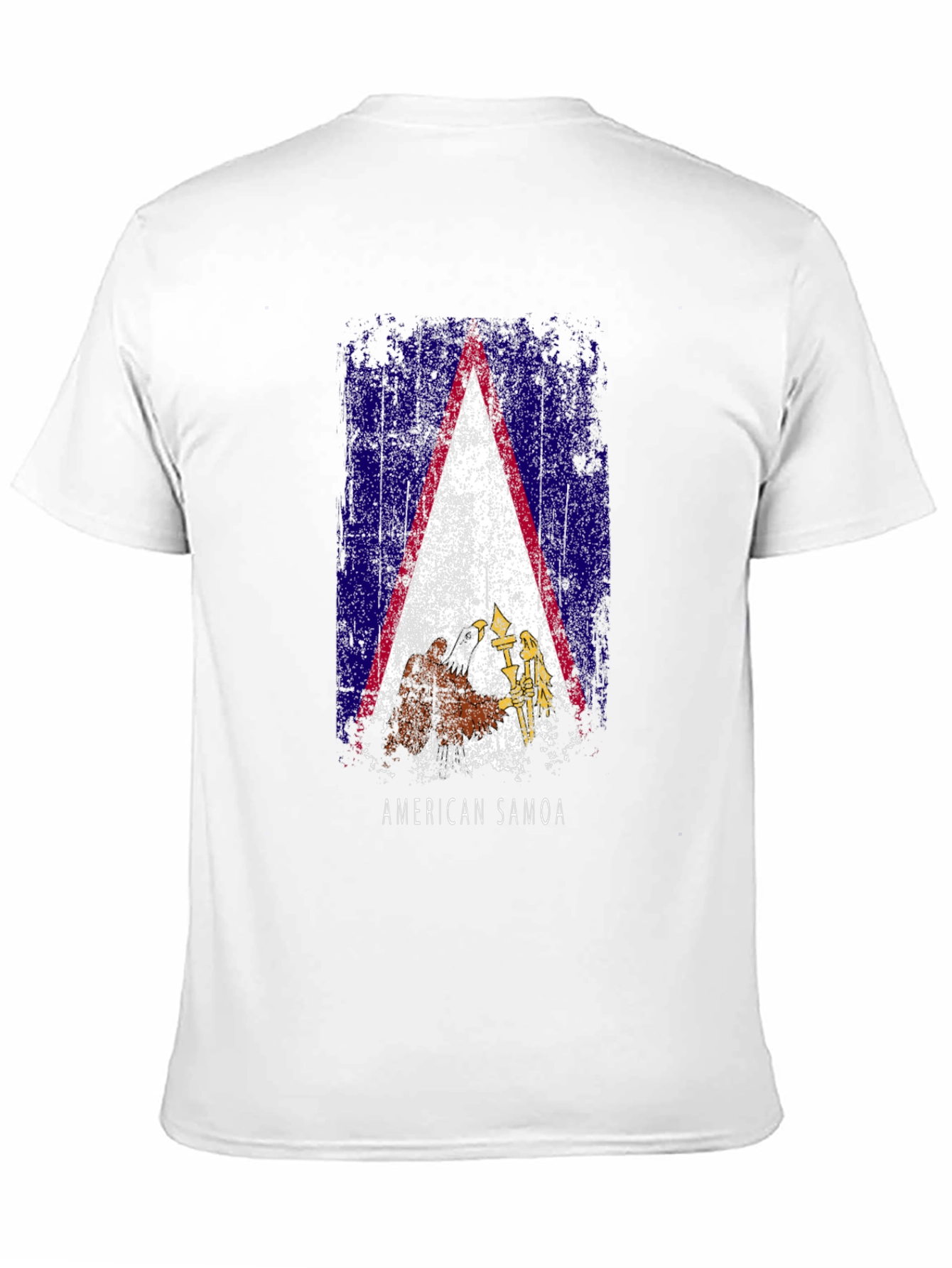American Samoa Flag Graphic T-Shirt