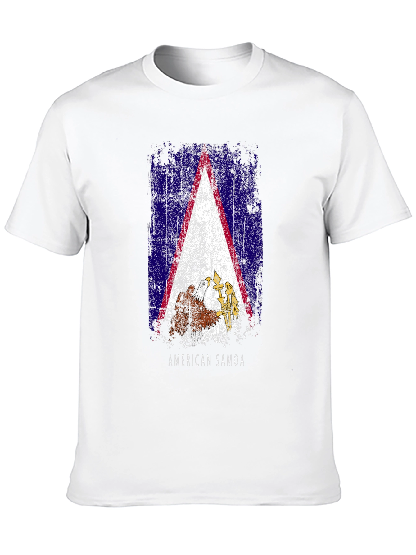 American Samoa Flag Graphic T-Shirt