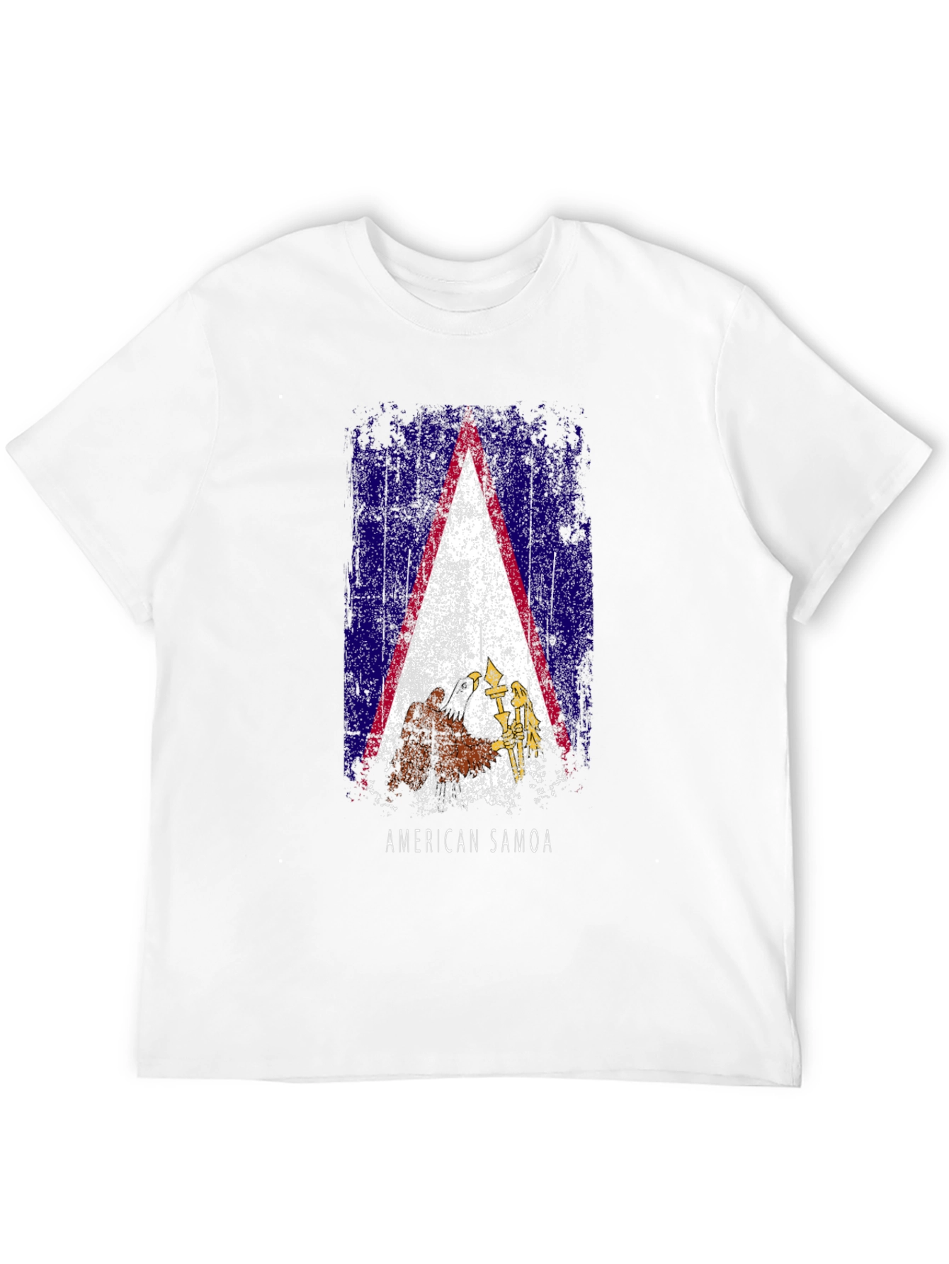 American Samoa Flag Graphic T-Shirt