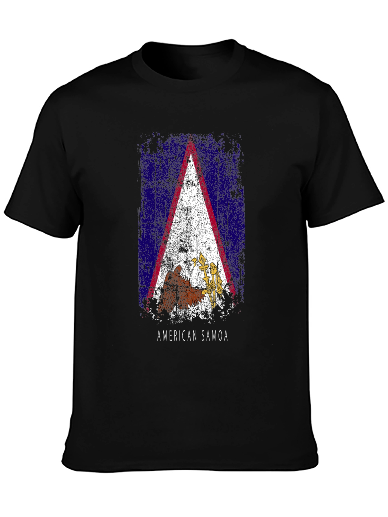 American Samoa Flag Graphic T-Shirt