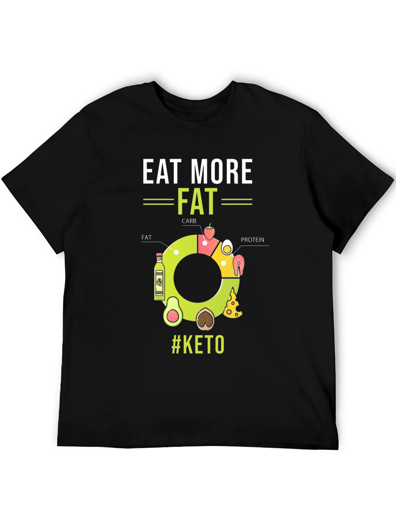 Eat More Fat Keto Diet T-Shirt
