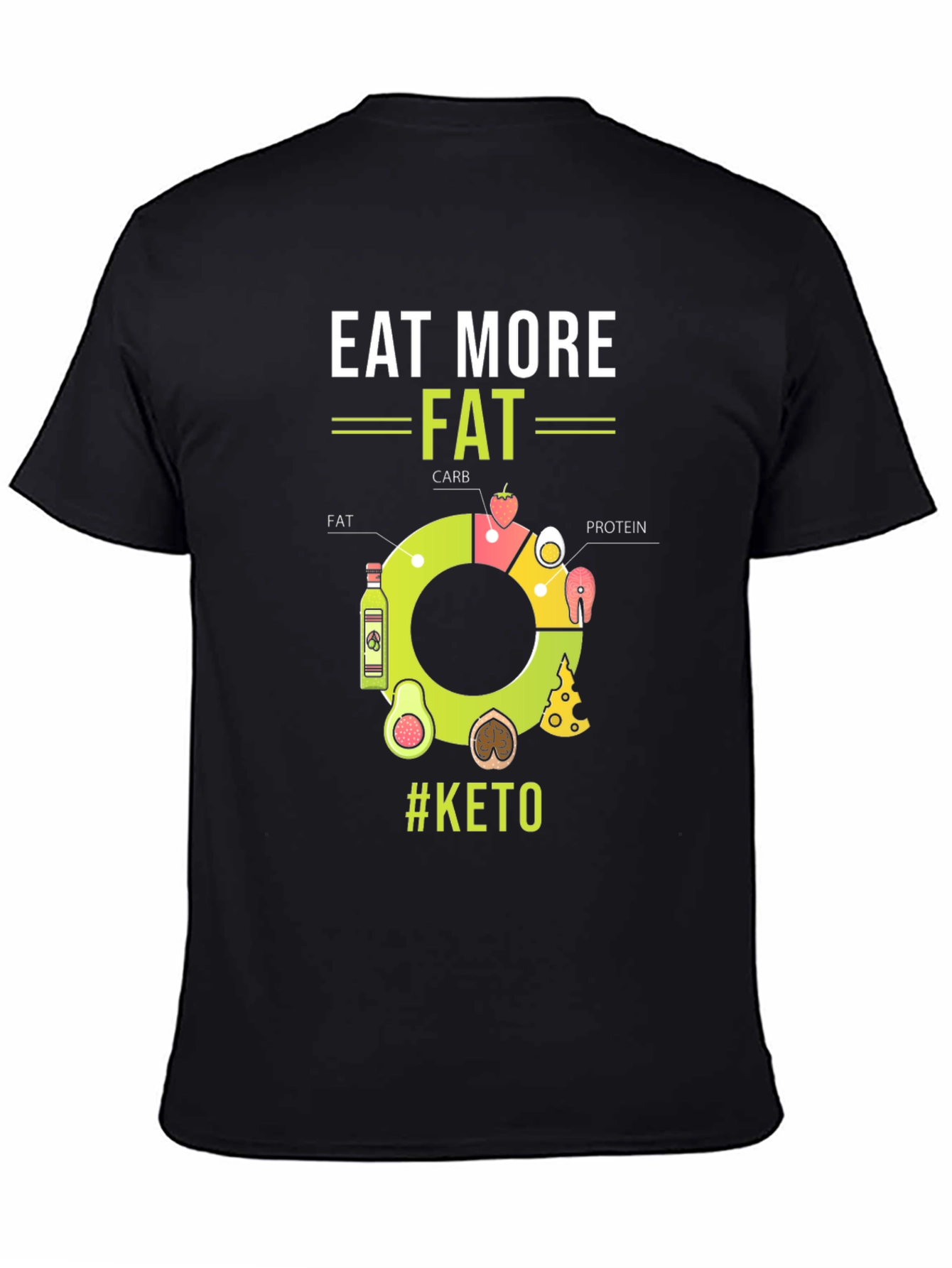 Eat More Fat Keto Diet T-Shirt