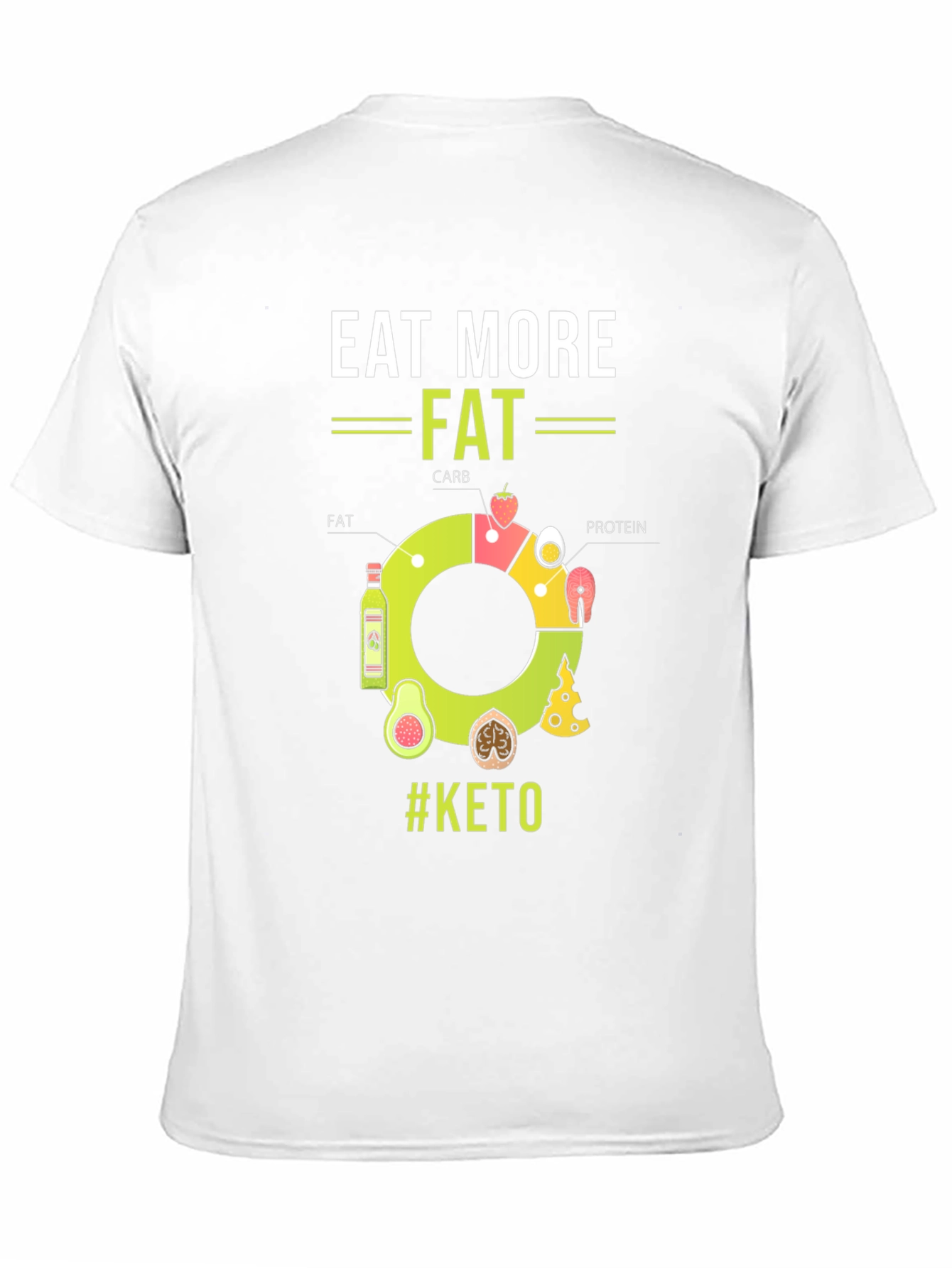 Eat More Fat Keto Diet T-Shirt