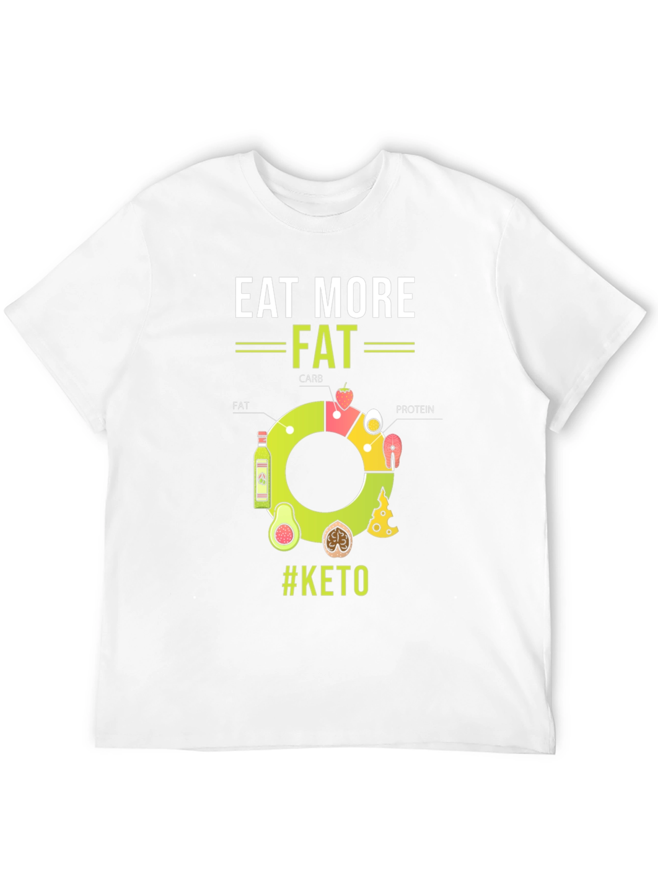 Eat More Fat Keto Diet T-Shirt