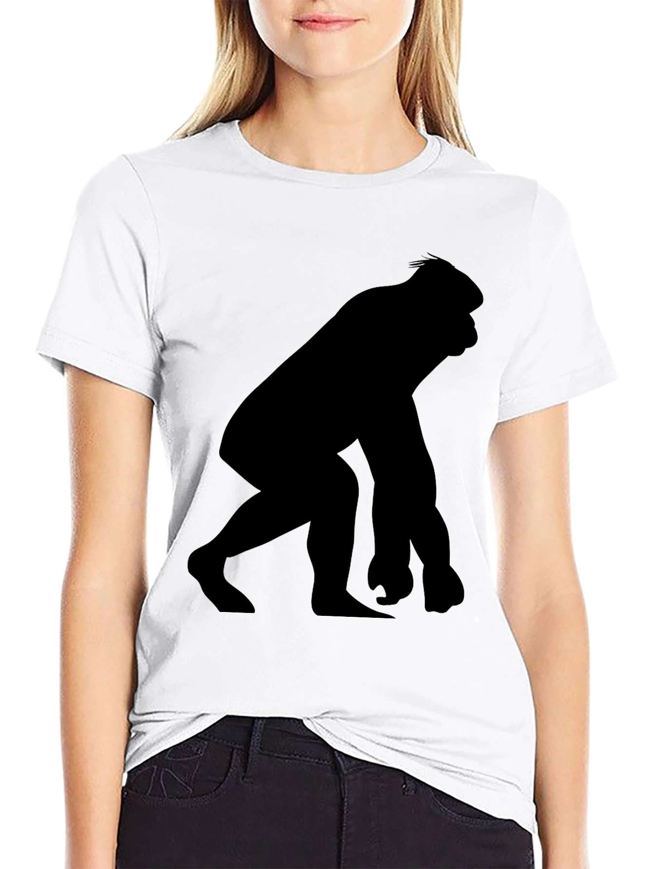 Silhouette Gorilla Graphic Tee