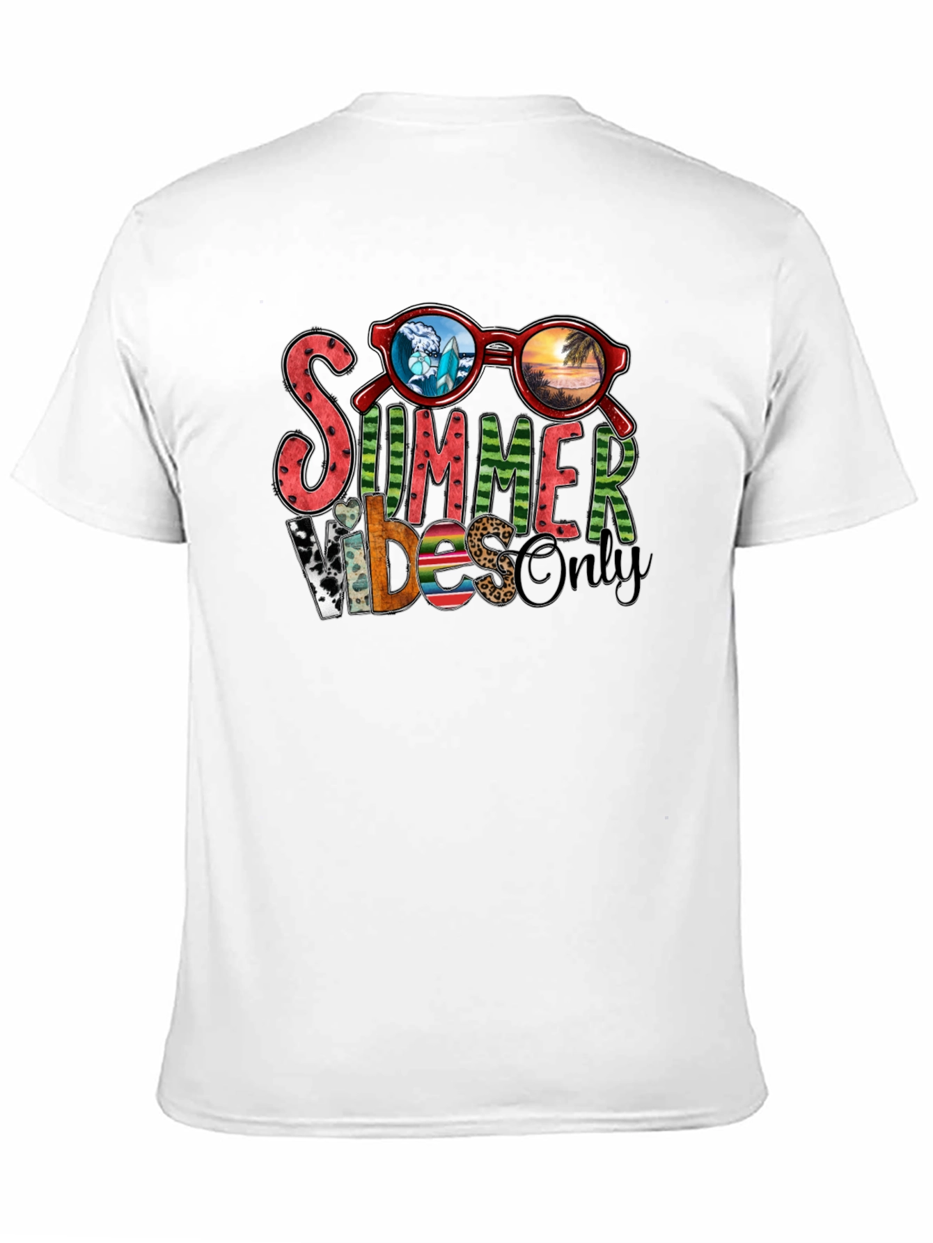 Summer Vibes Only T-Shirt - Graphic Tee