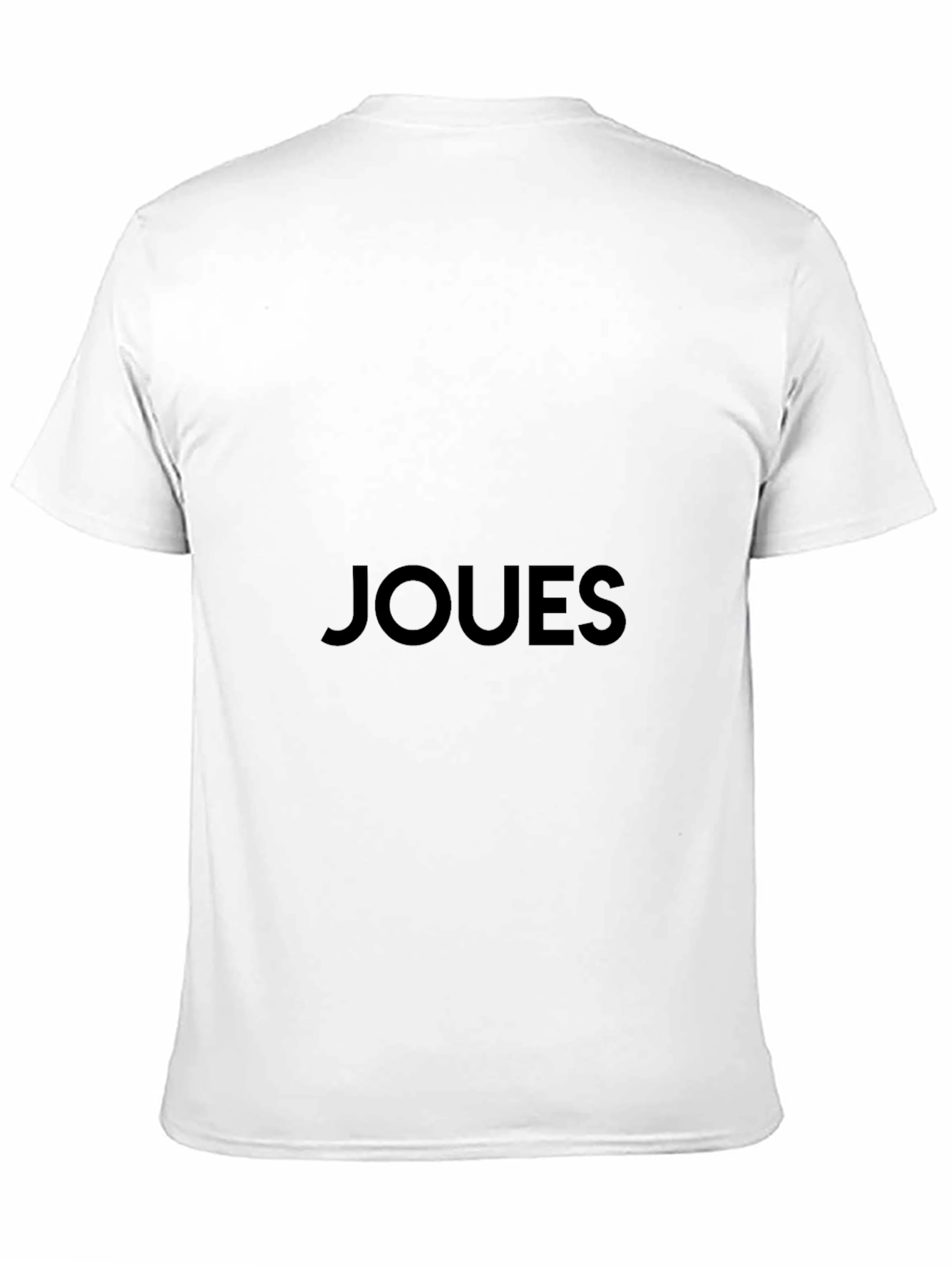 Mens Black JOUES Graphic Tee - Casual Comfort