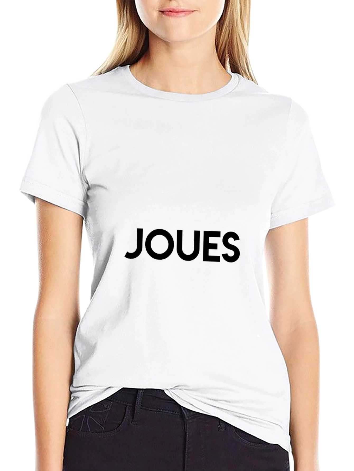 Mens Black JOUES Graphic Tee - Casual Comfort