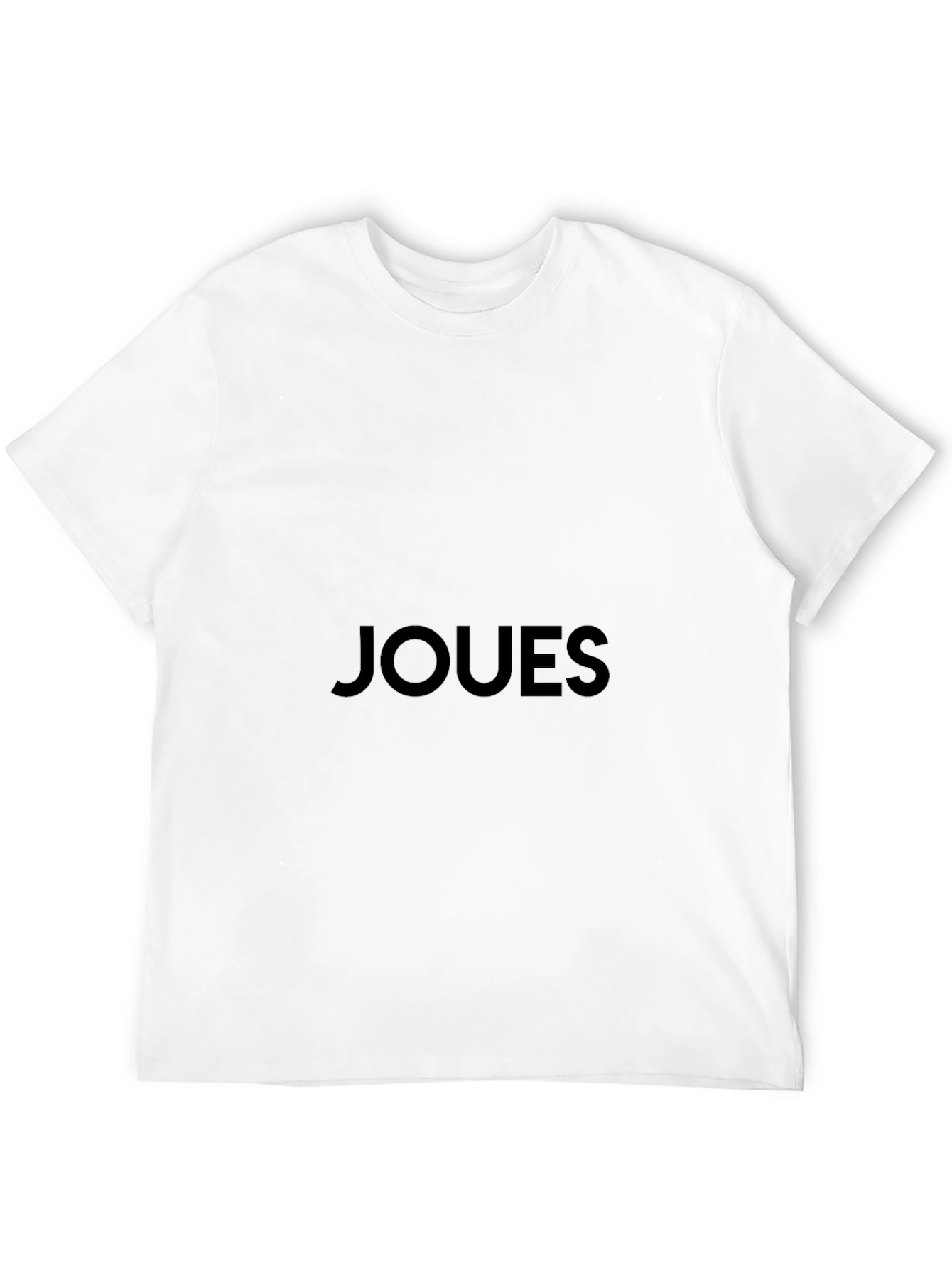 Mens Black JOUES Graphic Tee - Casual Comfort