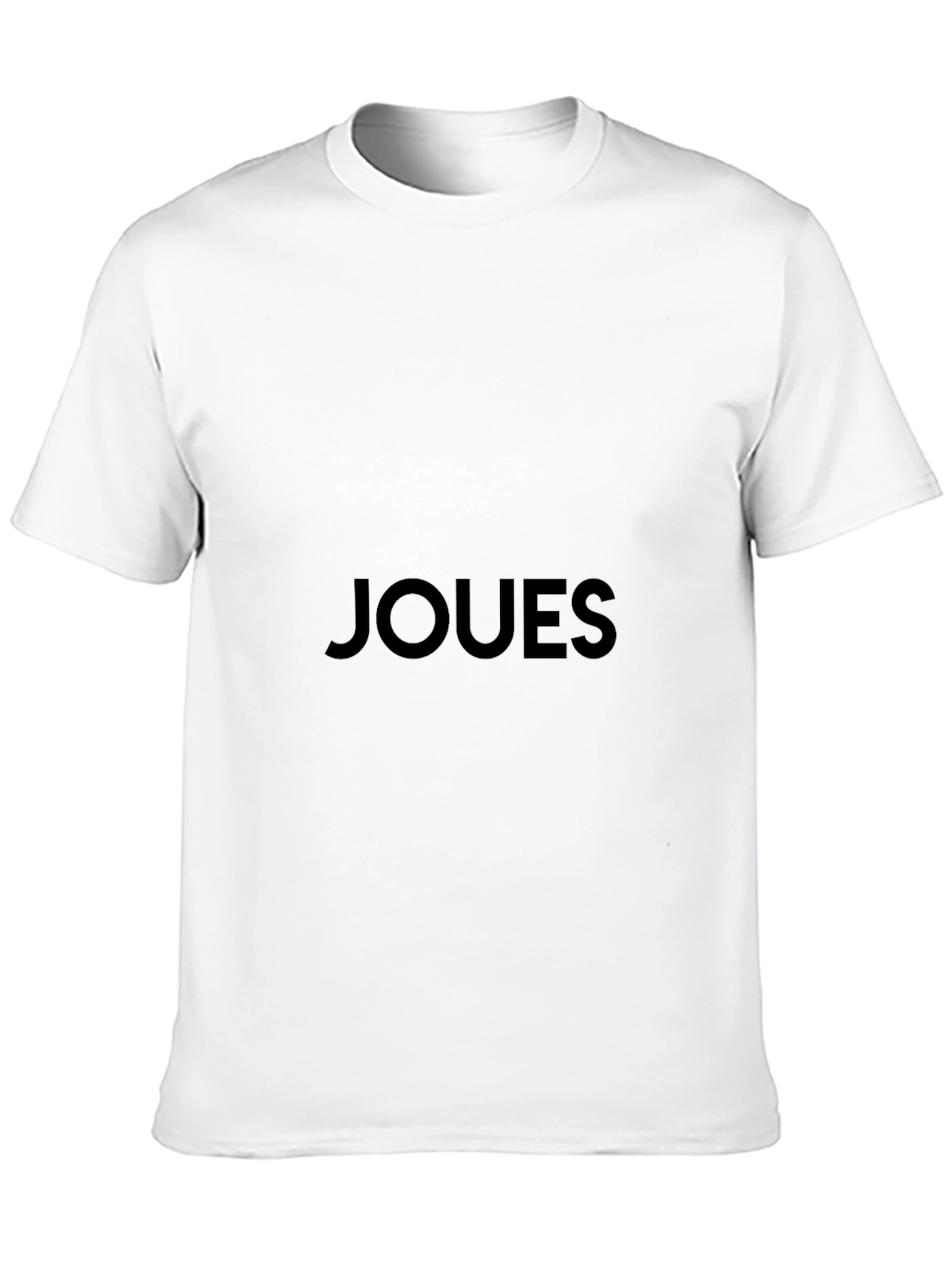 Mens Black JOUES Graphic Tee - Casual Comfort