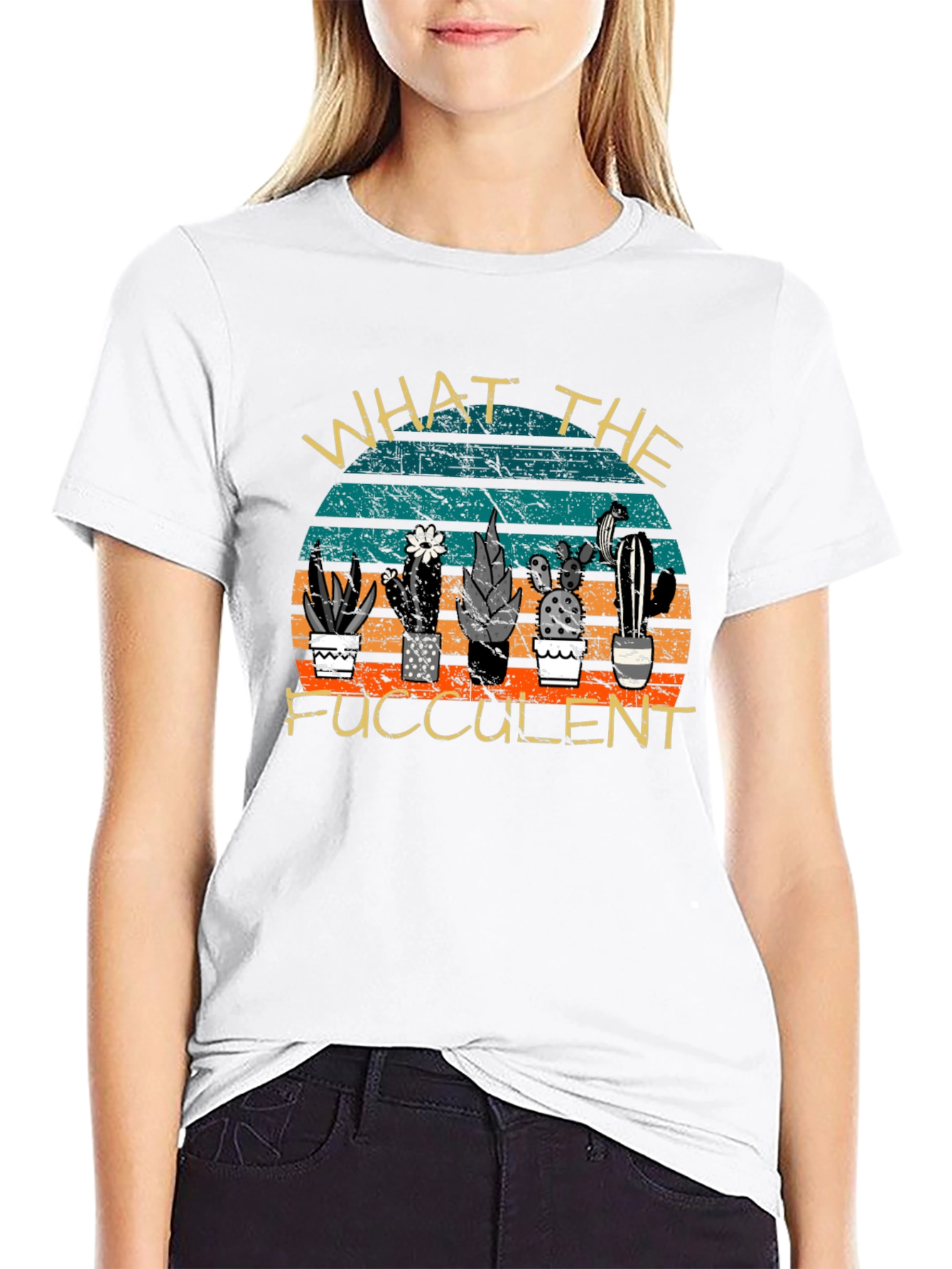 What the Fucculent T-Shirt - Black