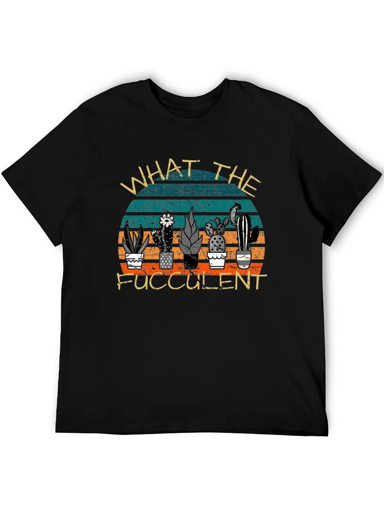 What the Fucculent T-Shirt - Black