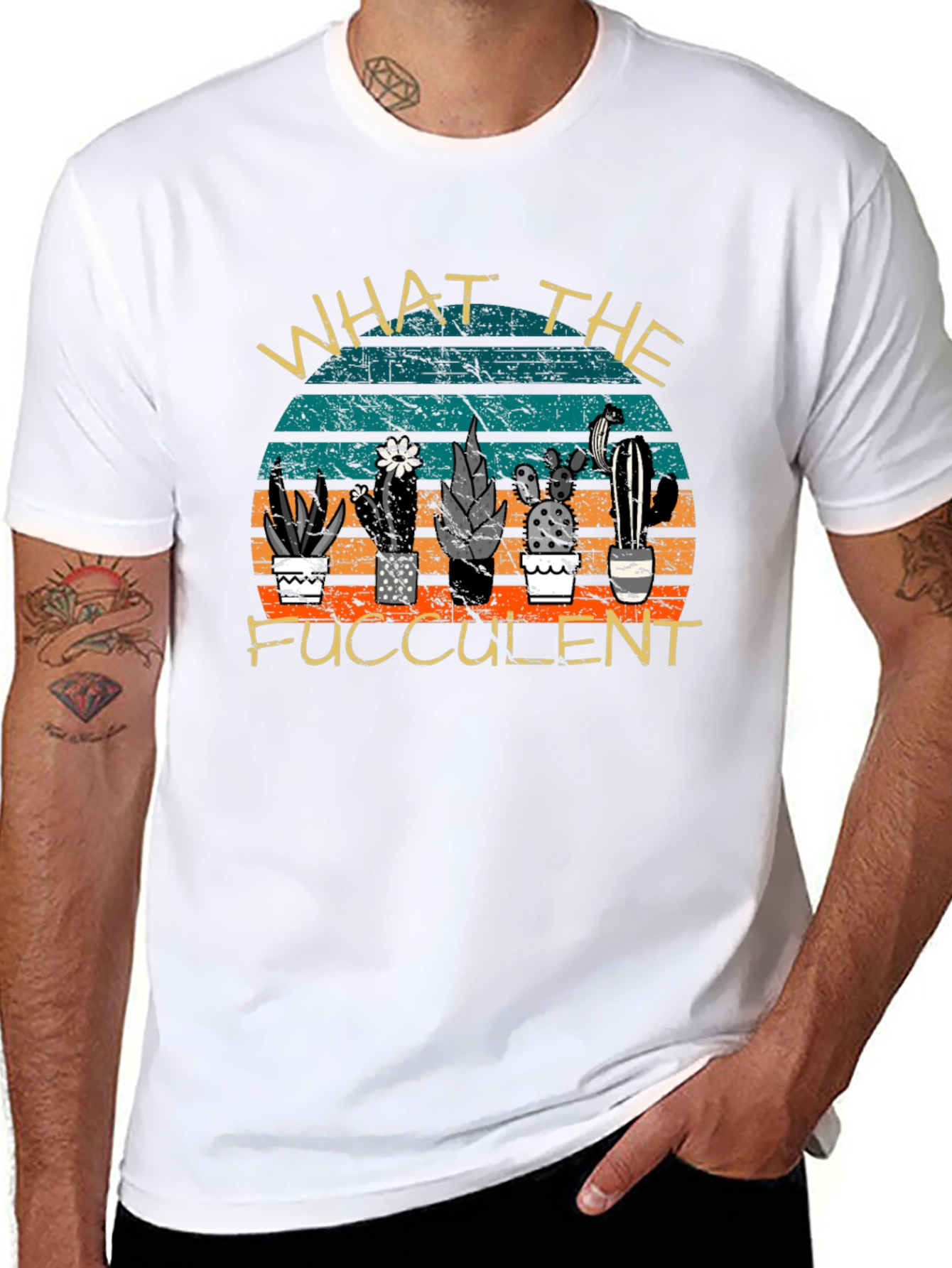 What the Fucculent T-Shirt - Black