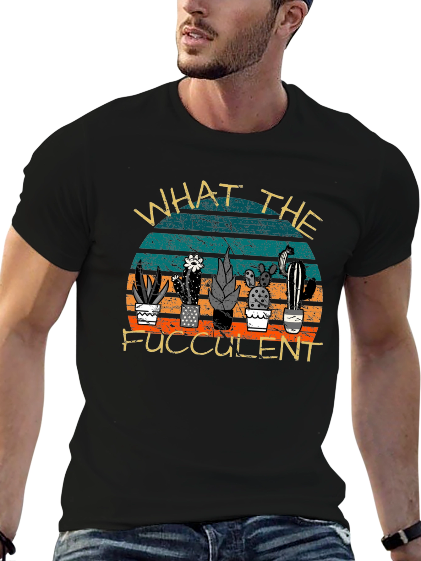What the Fucculent T-Shirt - Black