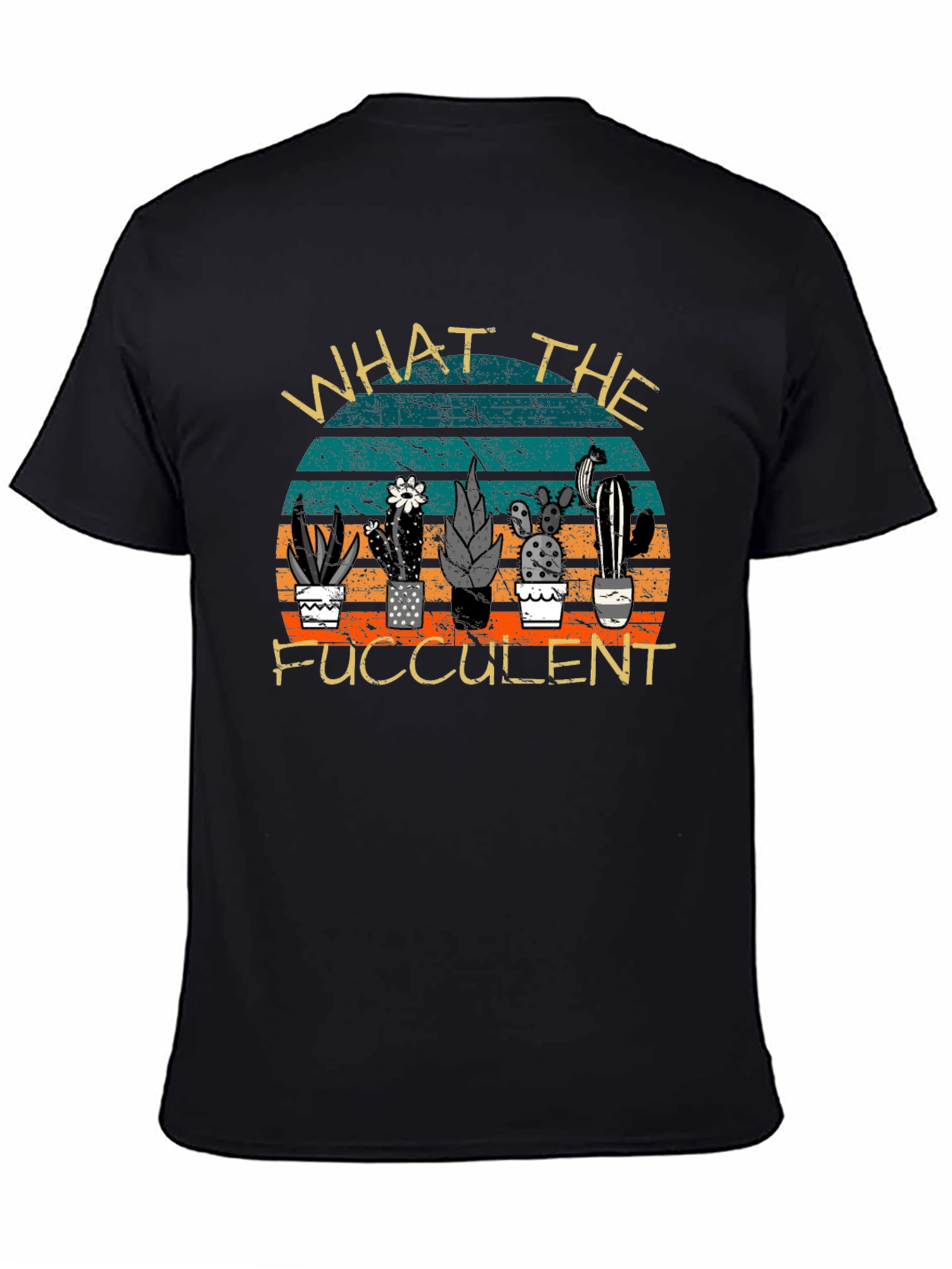 What the Fucculent T-Shirt - Black
