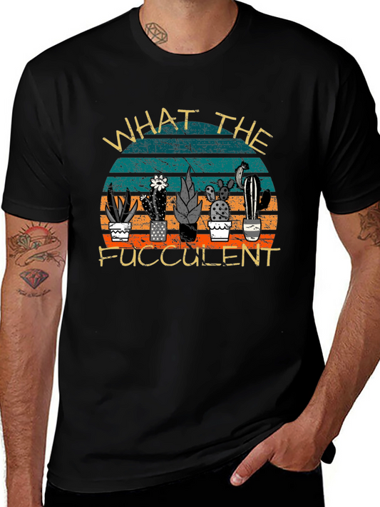 What the Fucculent T-Shirt - Black