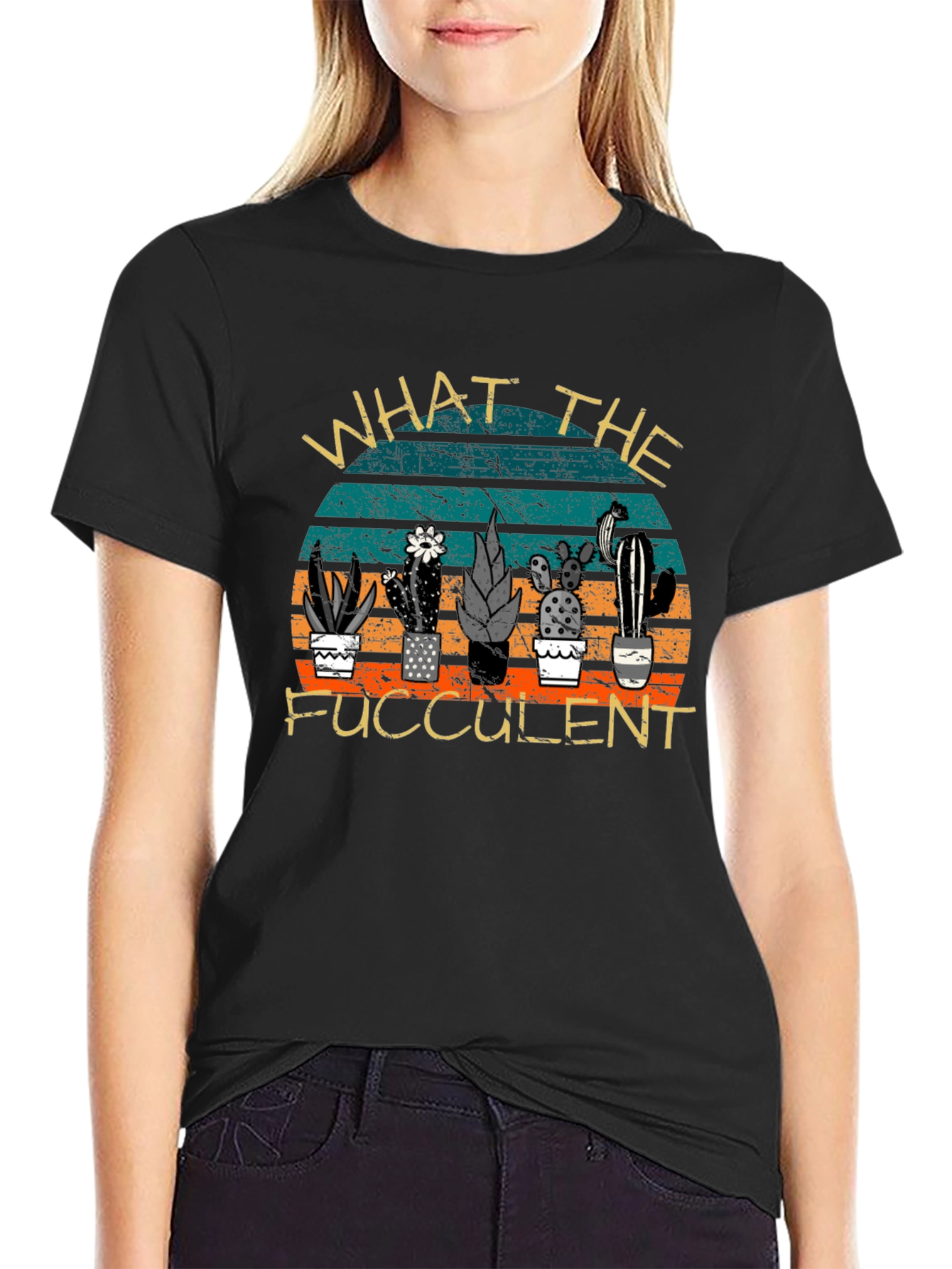 What the Fucculent T-Shirt - Black