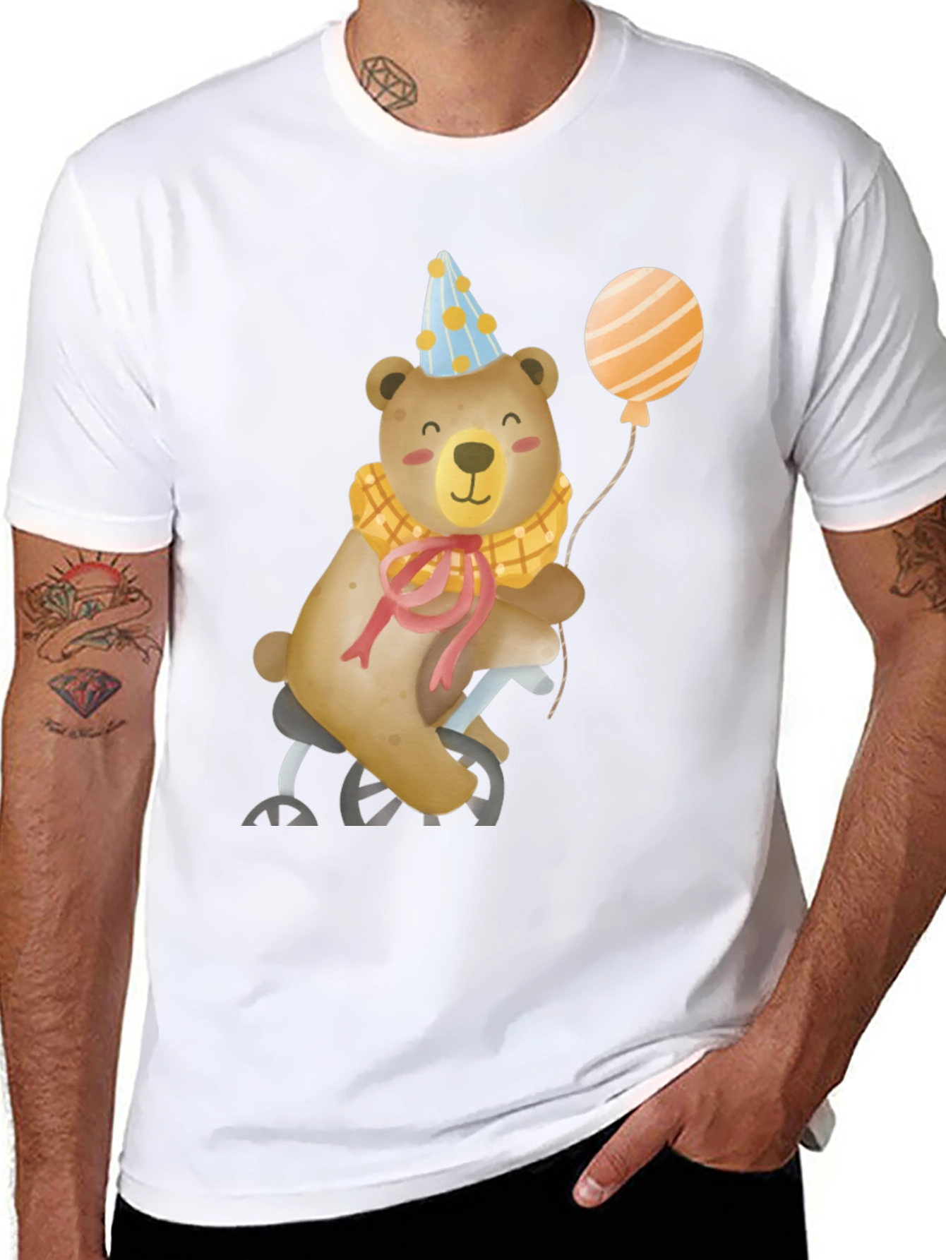 Cute Bear Birthday T-Shirt