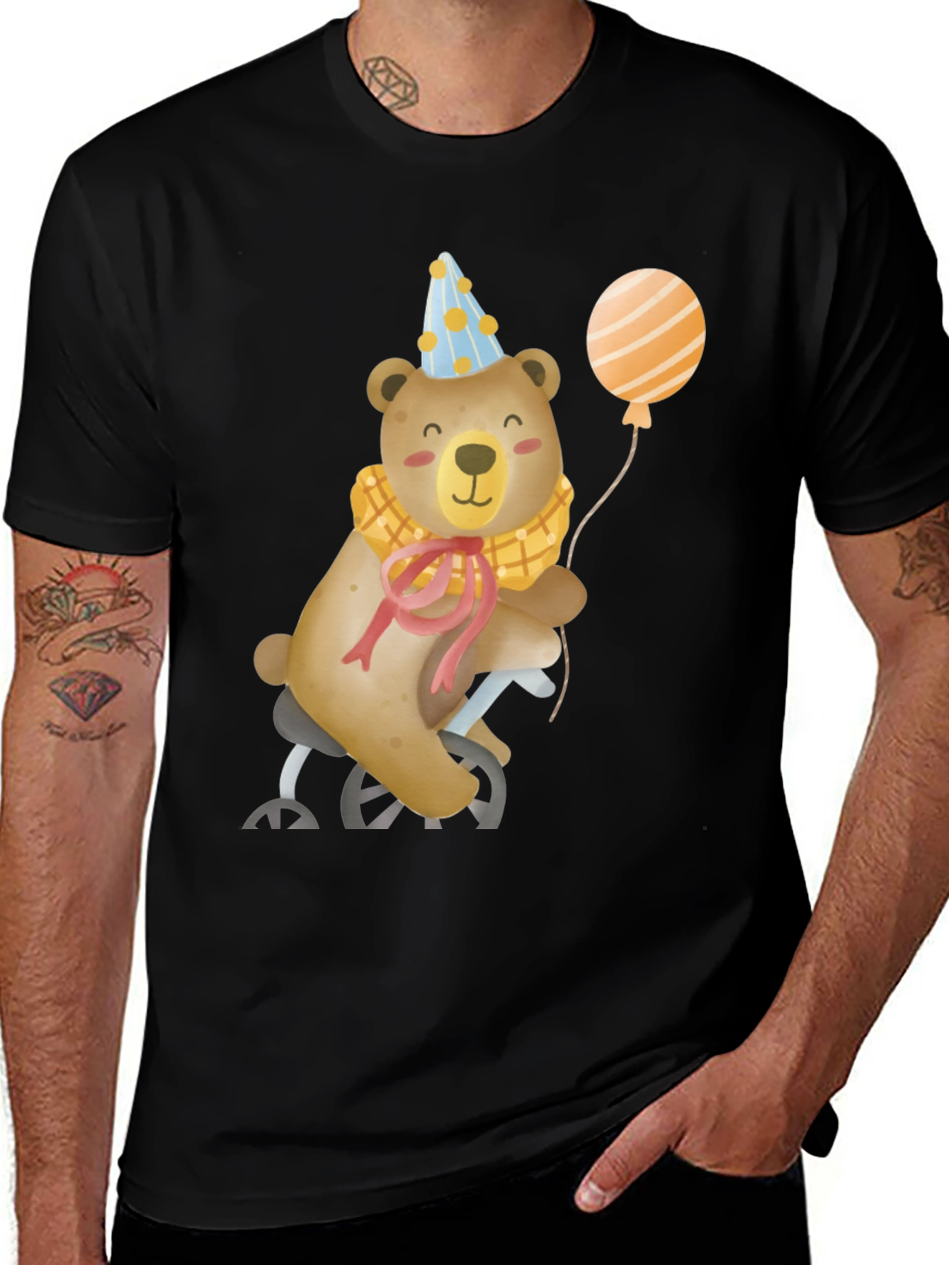 Cute Bear Birthday T-Shirt