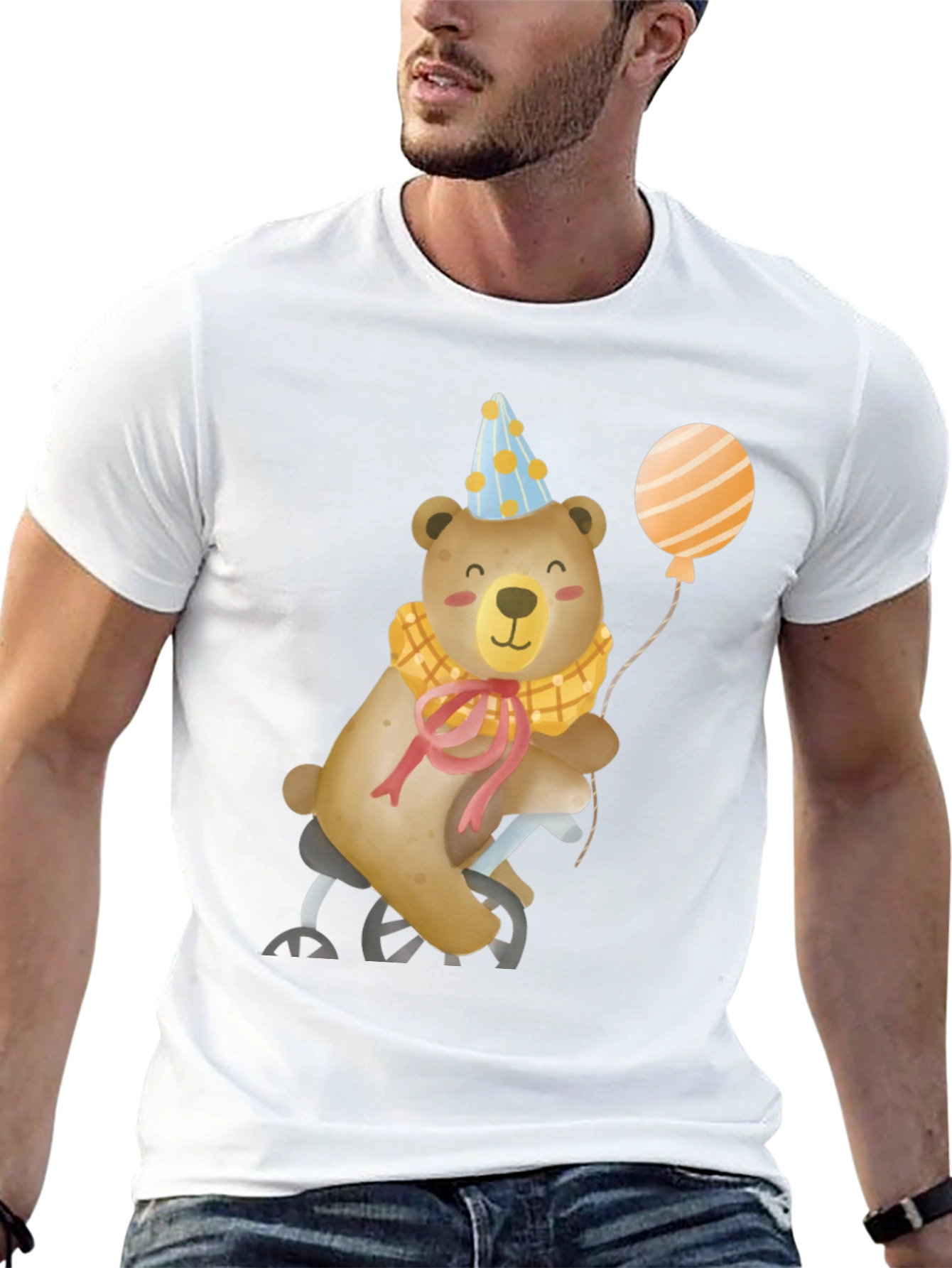Cute Bear Birthday T-Shirt