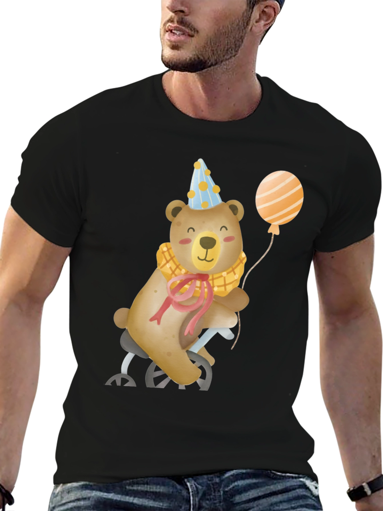 Cute Bear Birthday T-Shirt