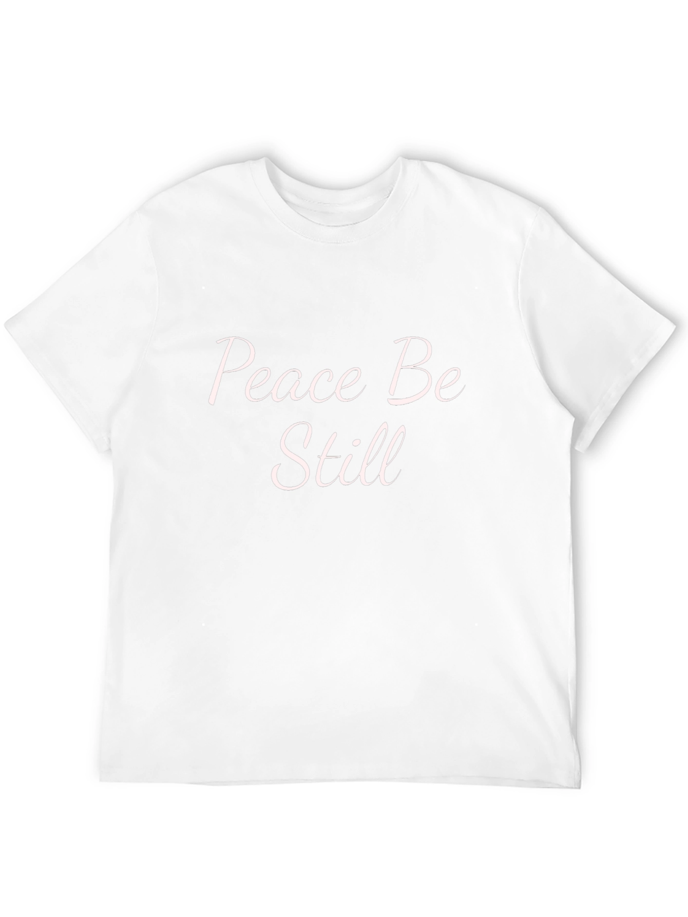 Peace Be Still Black Graphic T-Shirt