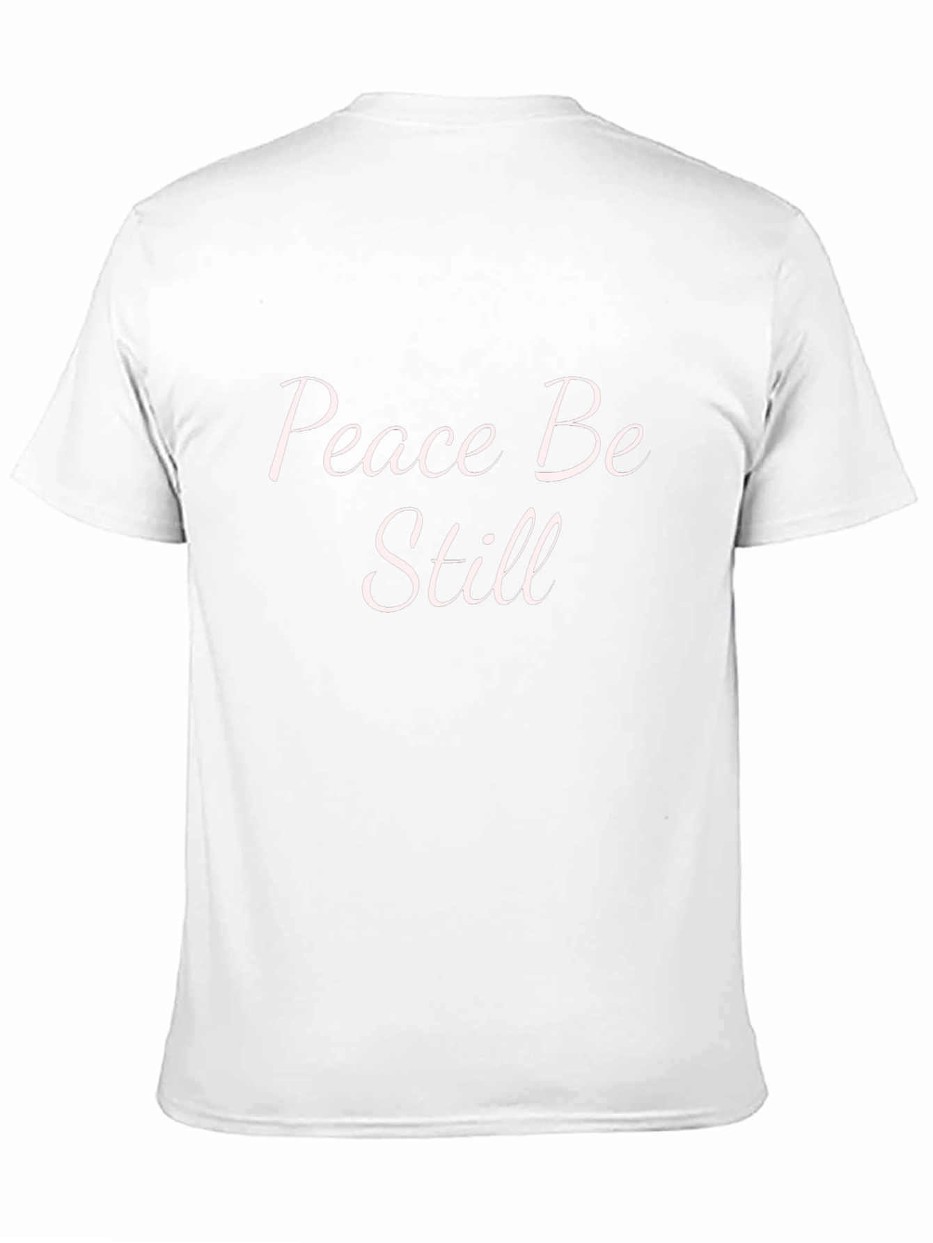 Peace Be Still Black Graphic T-Shirt