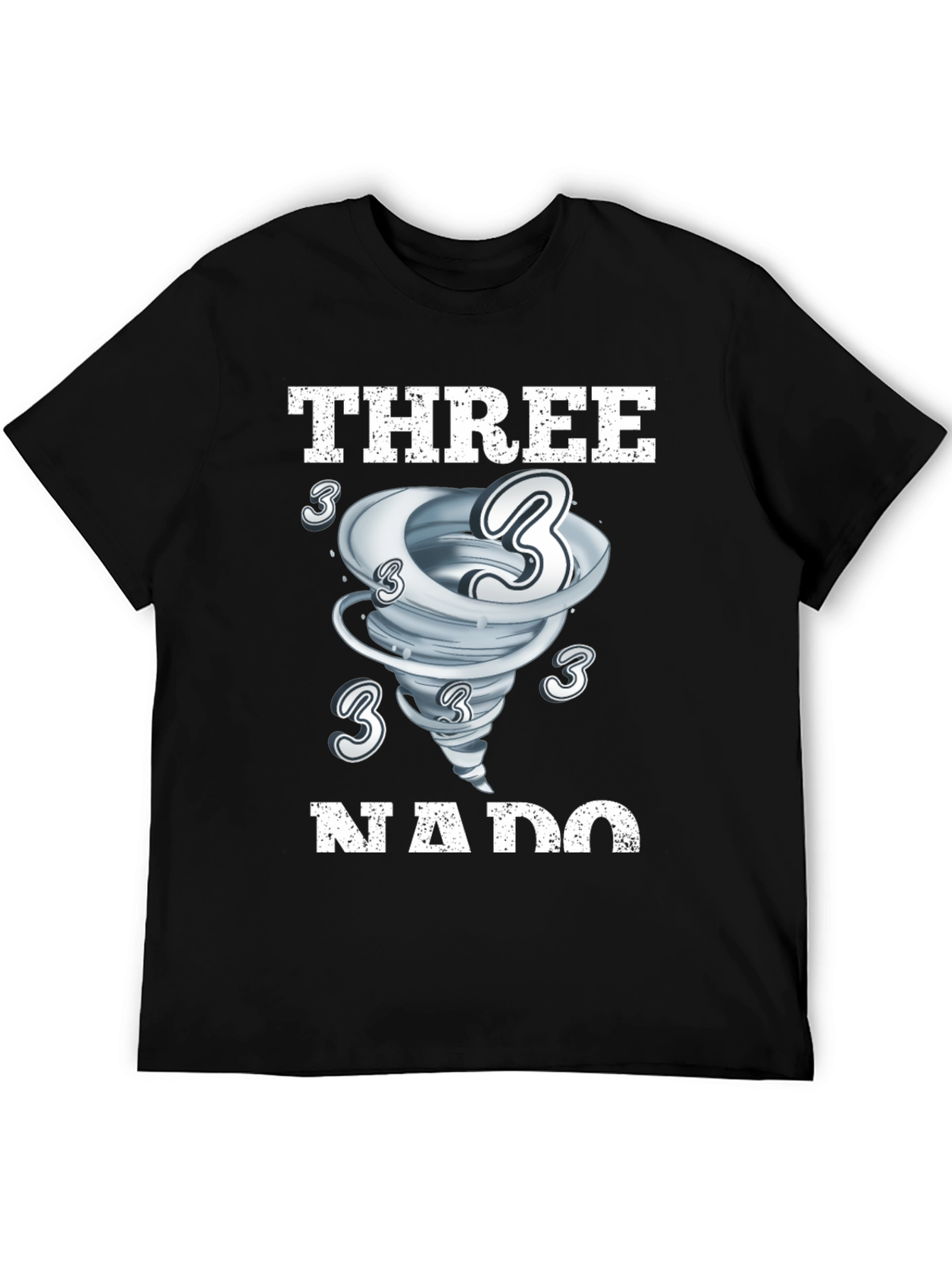 Three-nado T-Shirt - Unique Graphic Tee