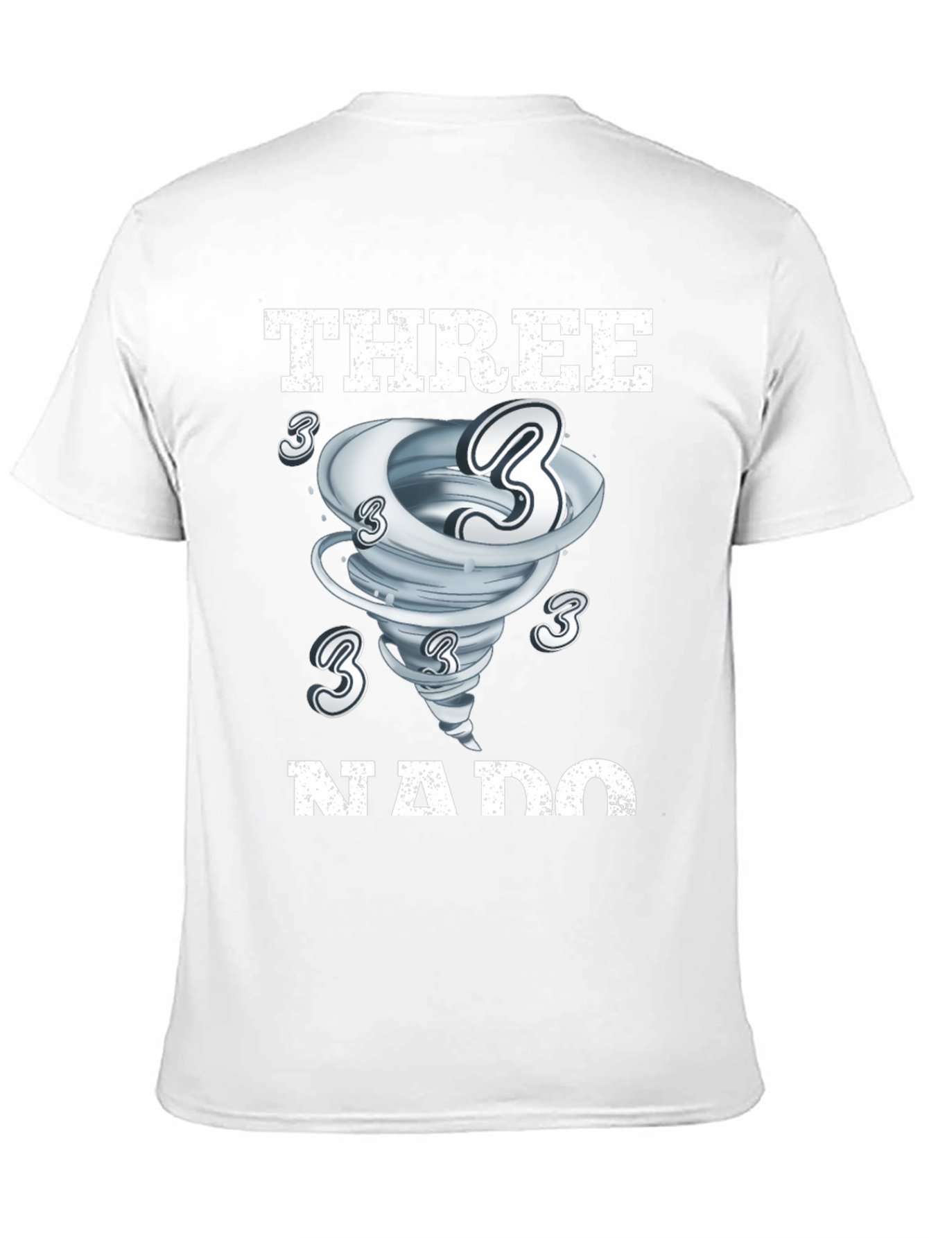 Three-nado T-Shirt - Unique Graphic Tee