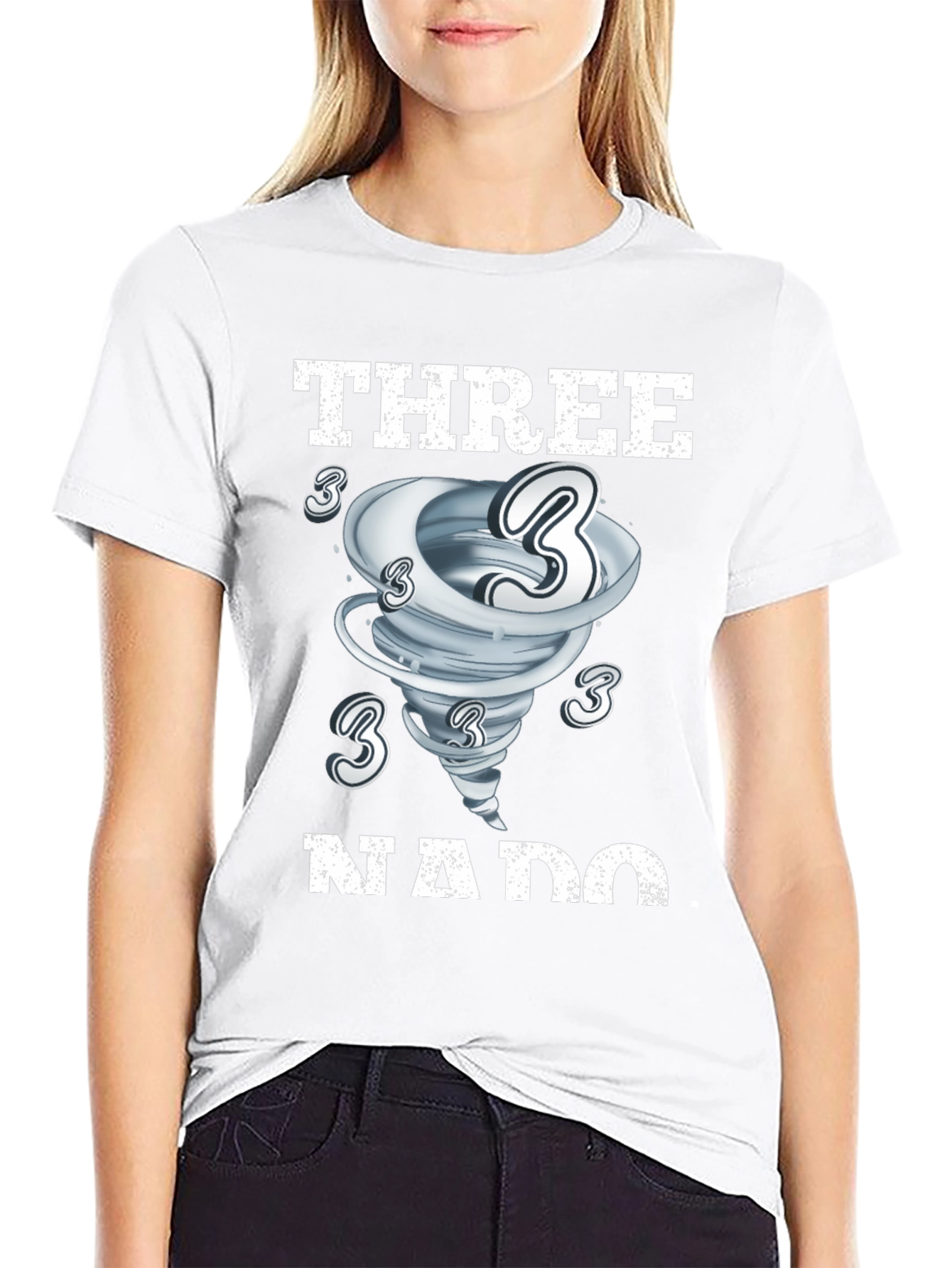 Three-nado T-Shirt - Unique Graphic Tee
