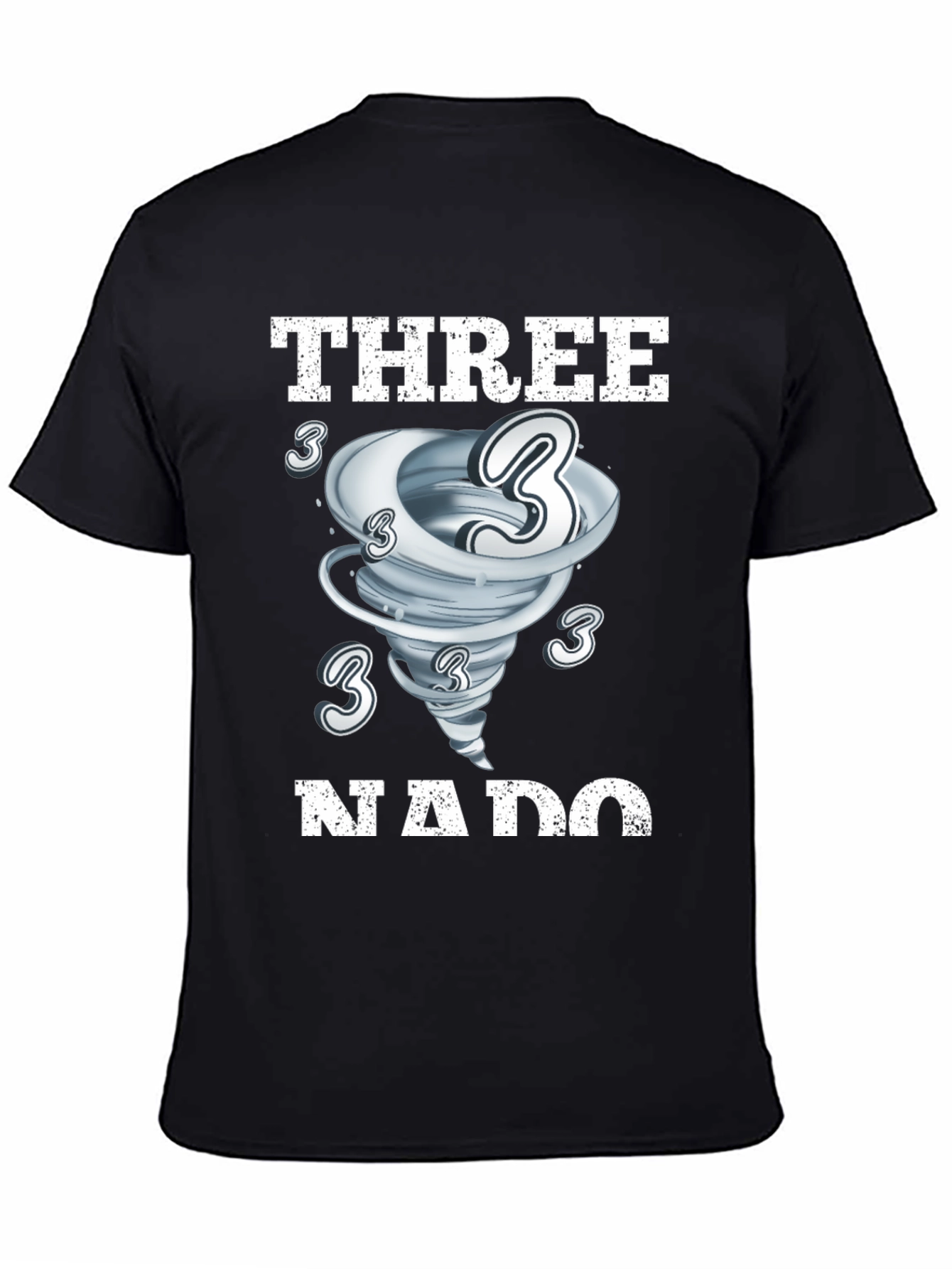 Three-nado T-Shirt - Unique Graphic Tee