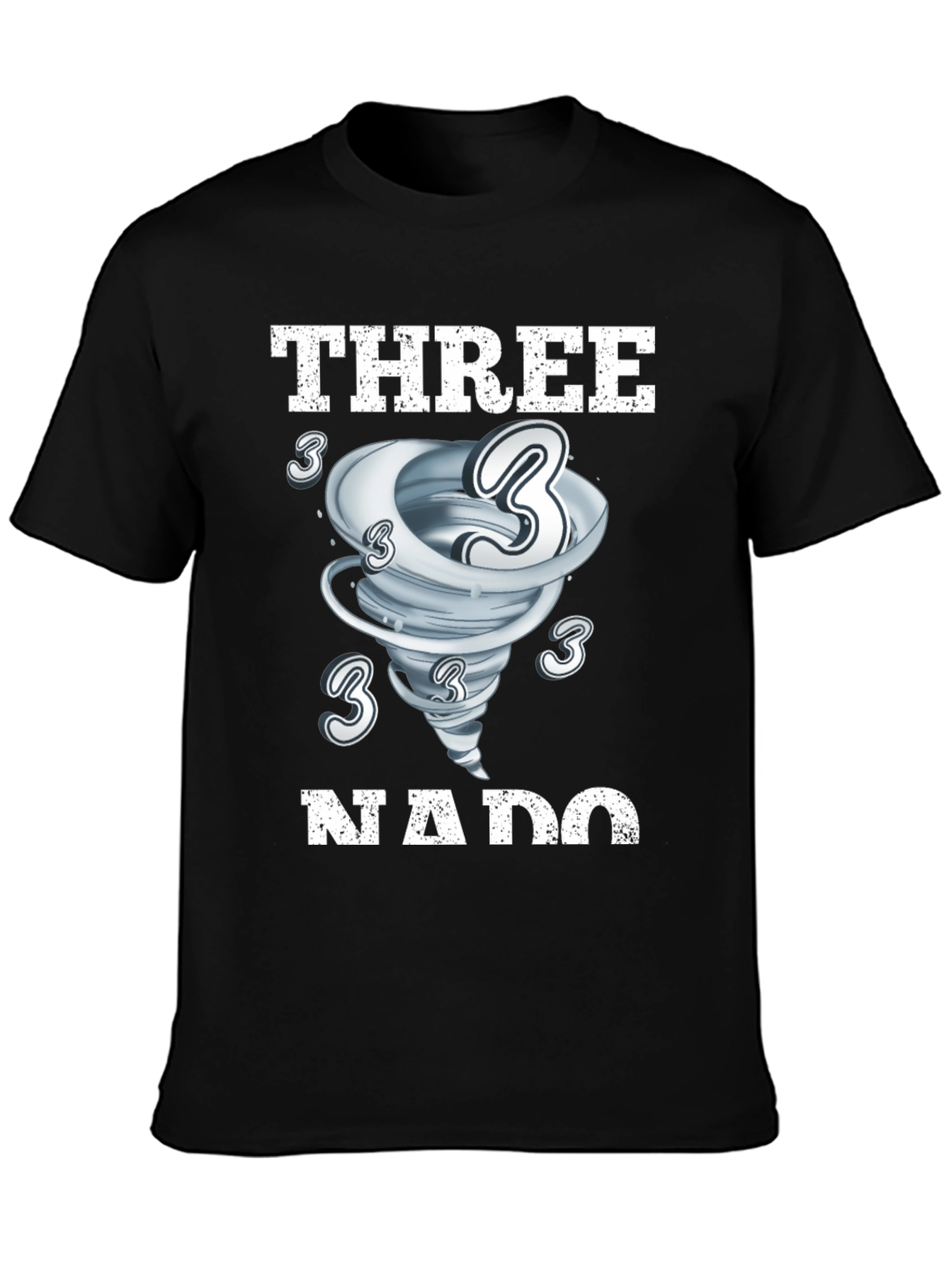 Three-nado T-Shirt - Unique Graphic Tee