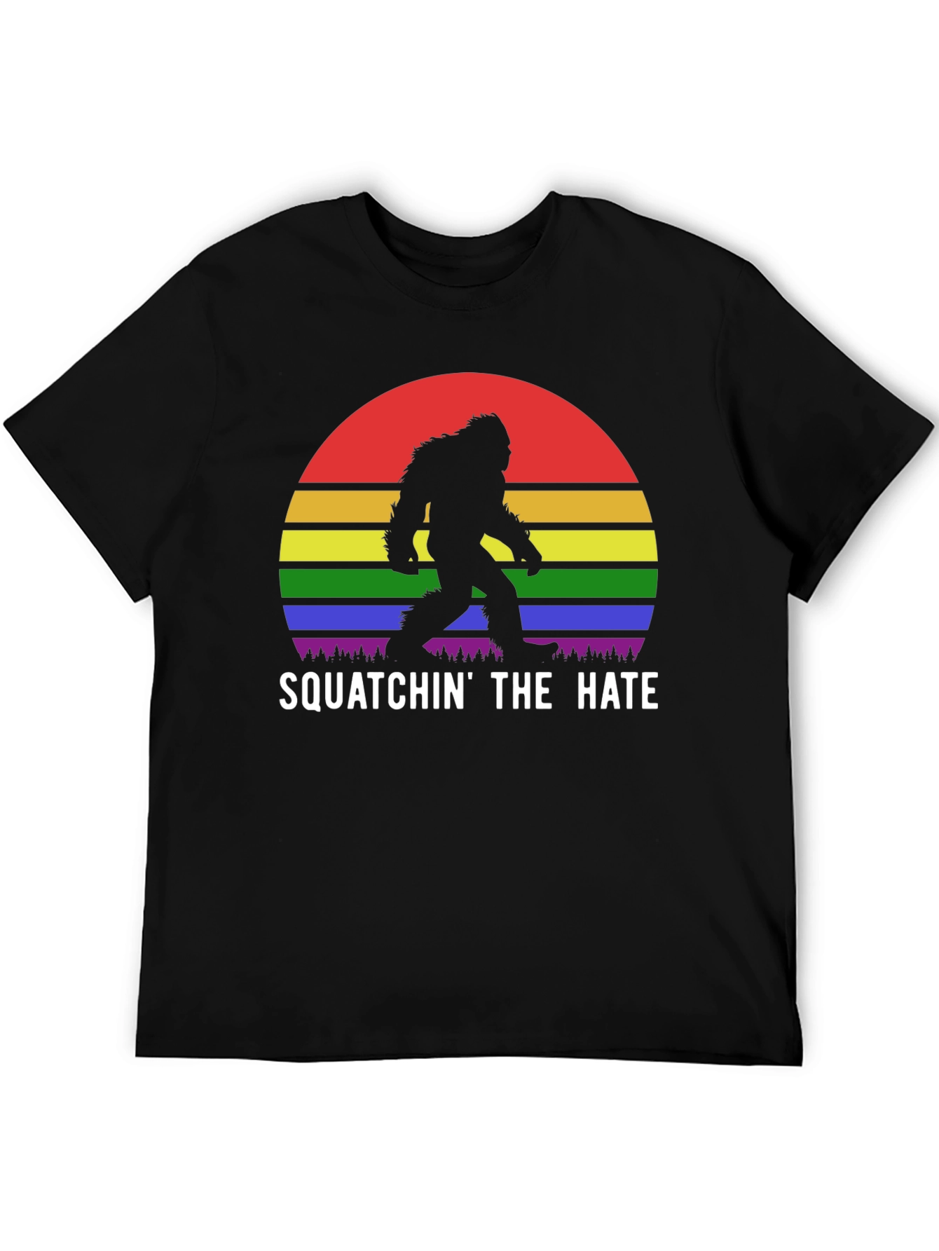Squatchin the Hate Pride T-Shirt