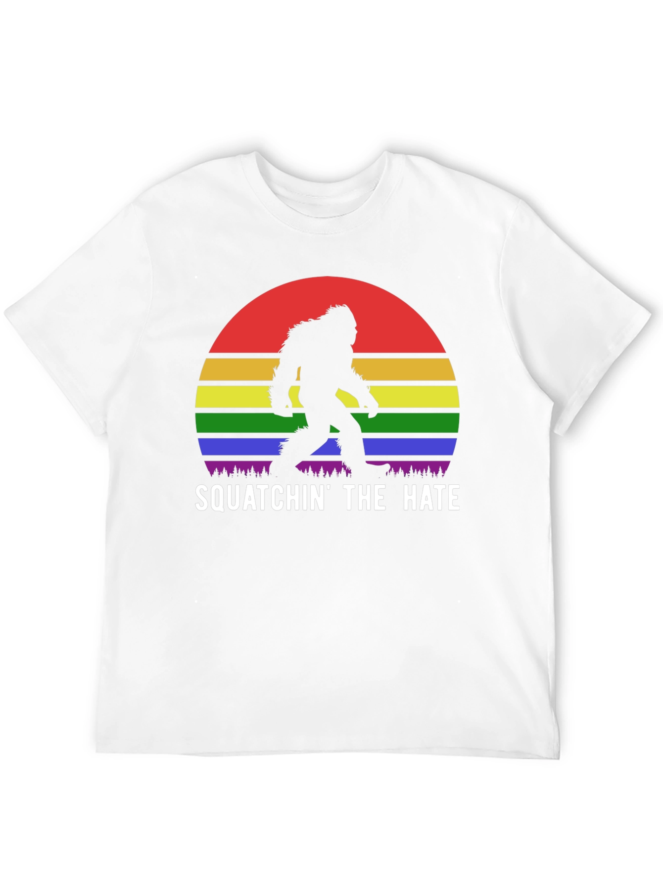 Squatchin the Hate Pride T-Shirt
