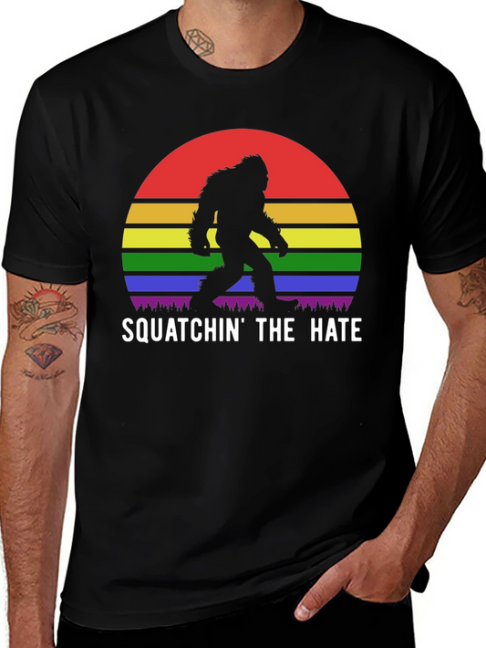 Squatchin the Hate Pride T-Shirt
