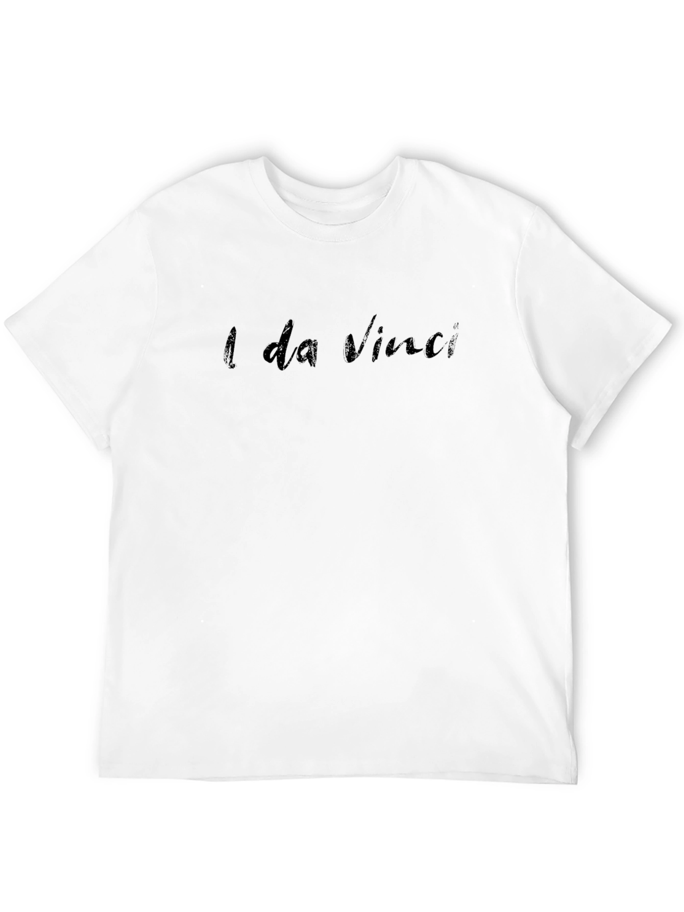 I da Vinci T-Shirt - Stylish Black Tee