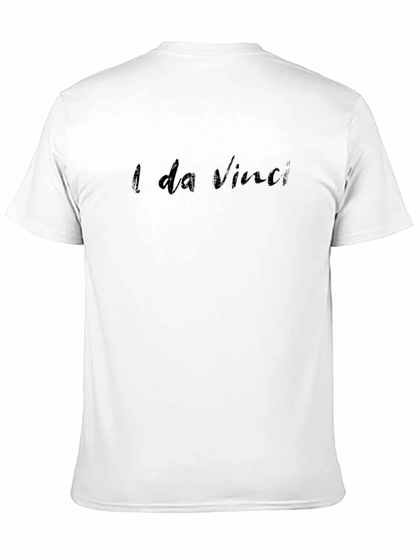 I da Vinci T-Shirt - Stylish Black Tee