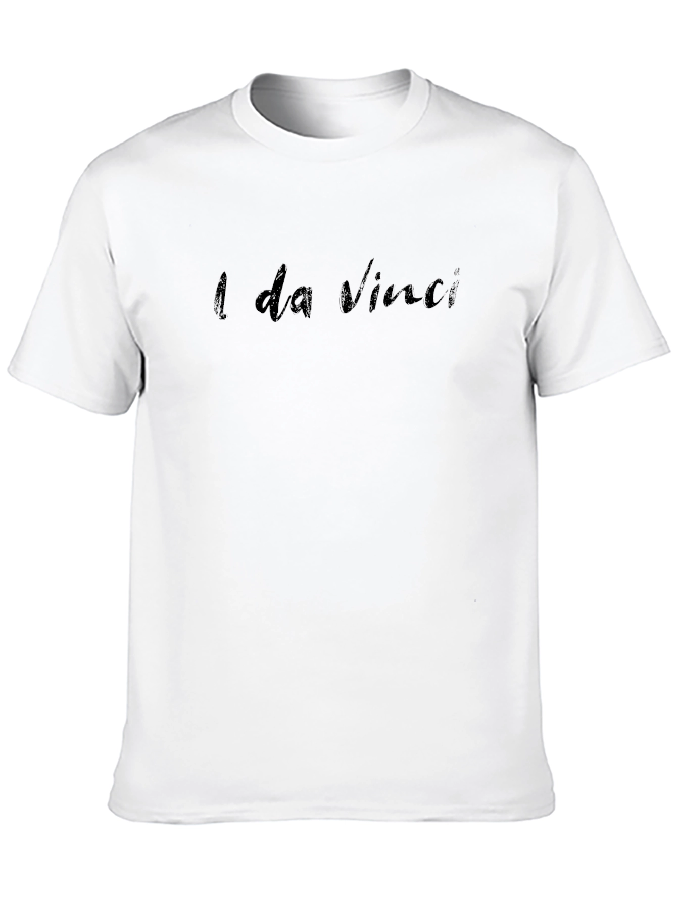I da Vinci T-Shirt - Stylish Black Tee