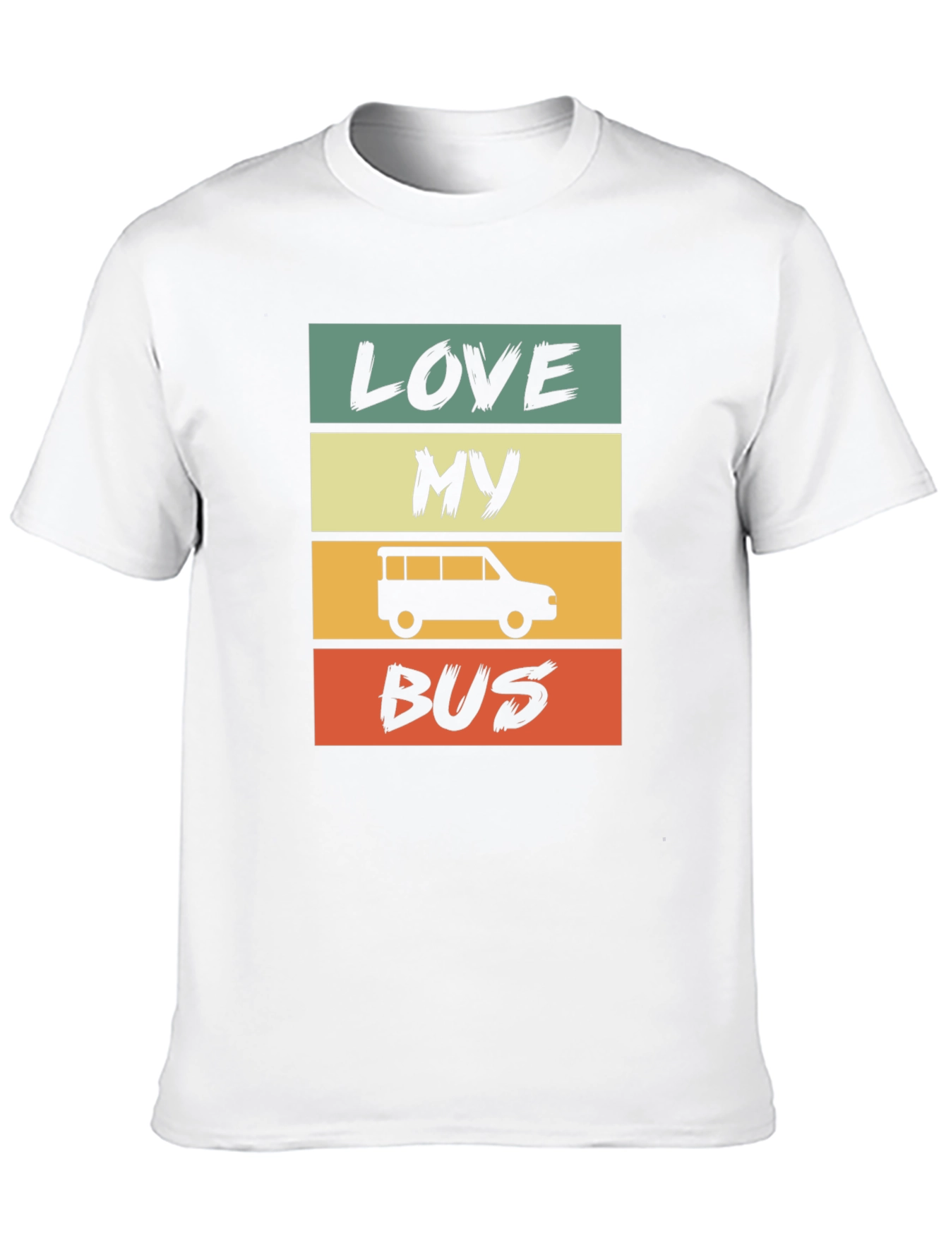 Love My Bus Retro Style T-Shirt