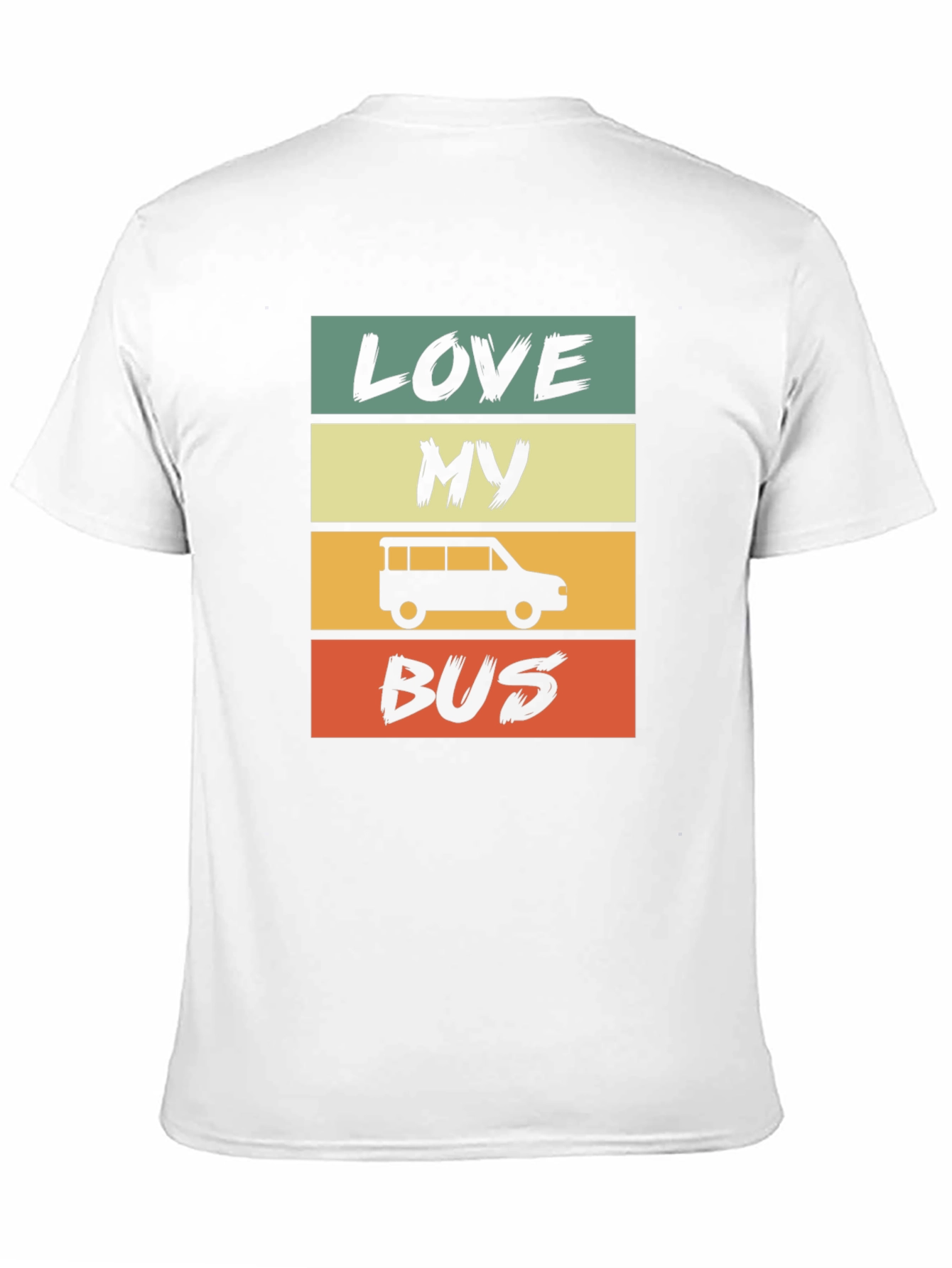 Love My Bus Retro Style T-Shirt