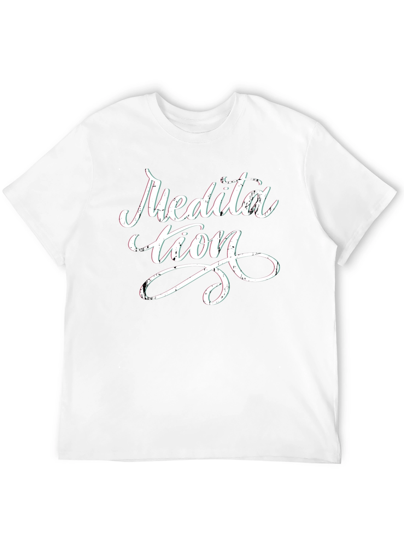 Meditation Graphic Black Tee