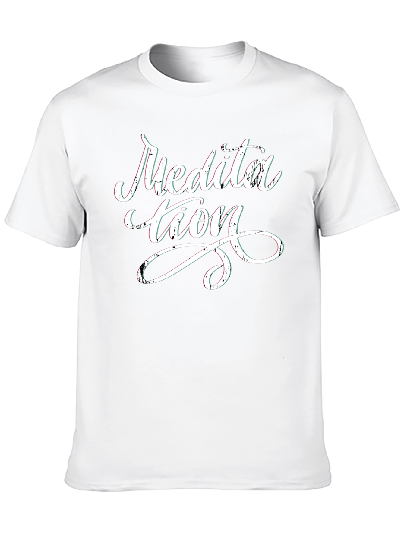 Meditation Graphic Black Tee