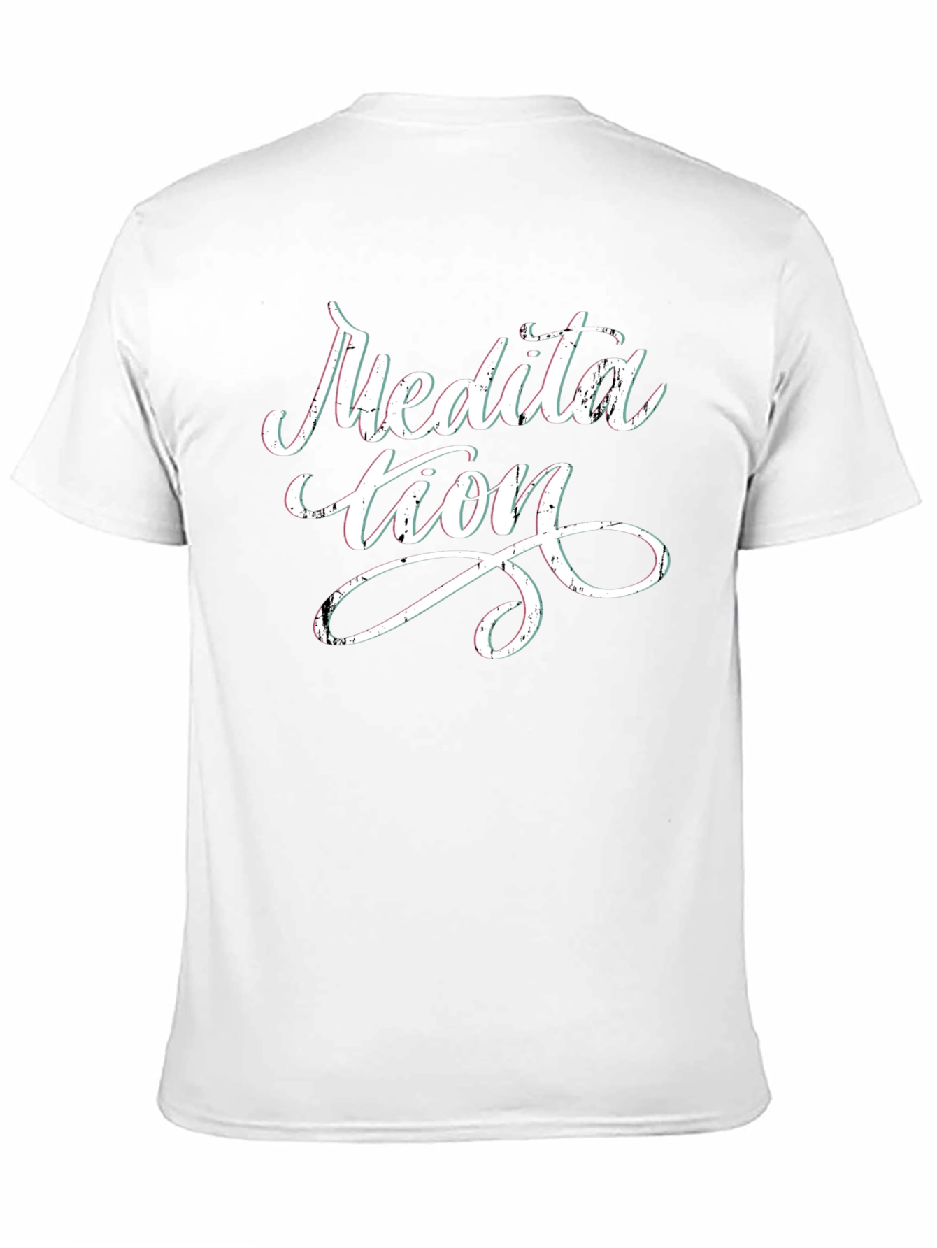 Meditation Graphic Black Tee