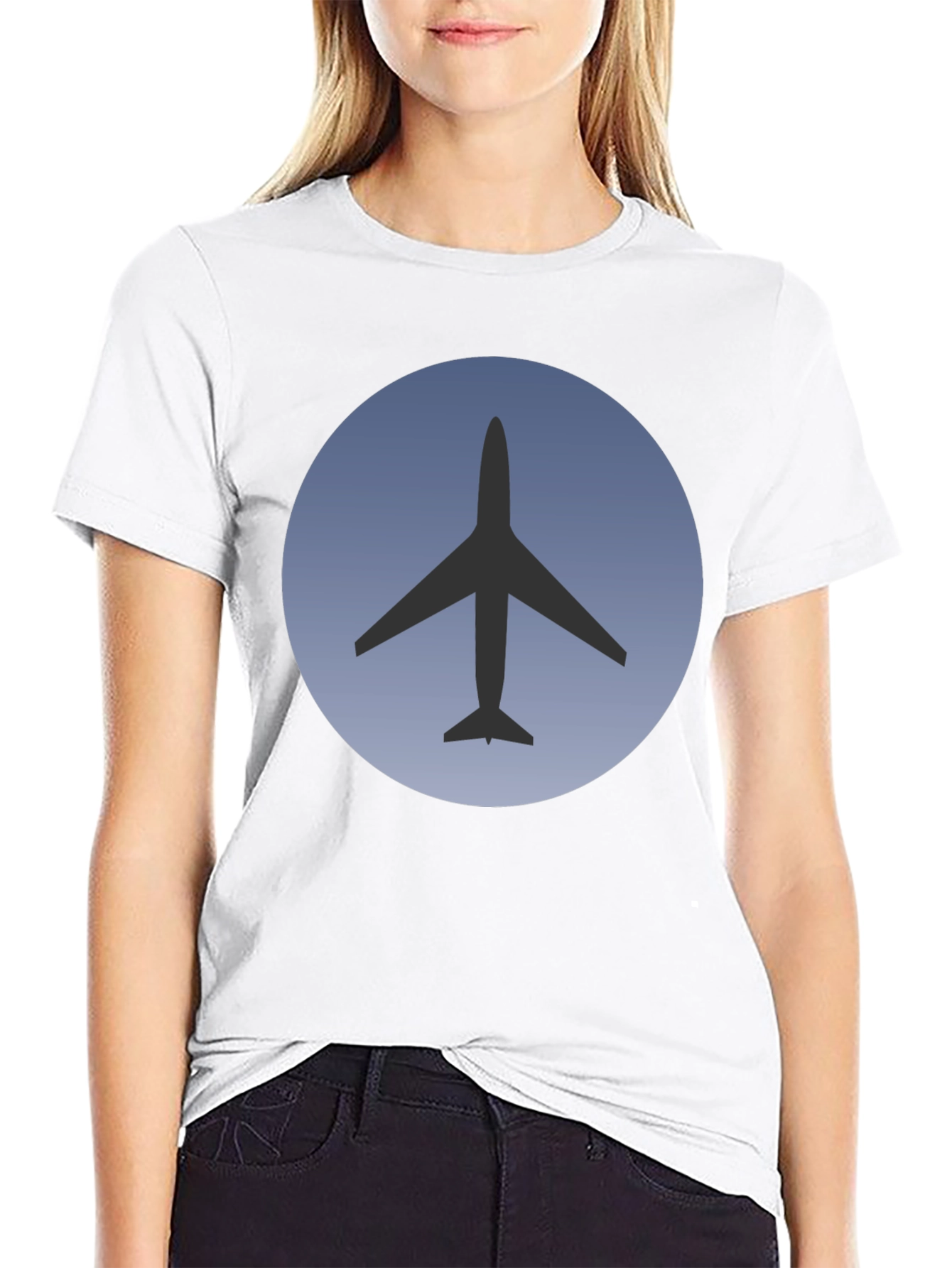 Airplane Graphic Tee - Stylish Jet Setter T-Shirt