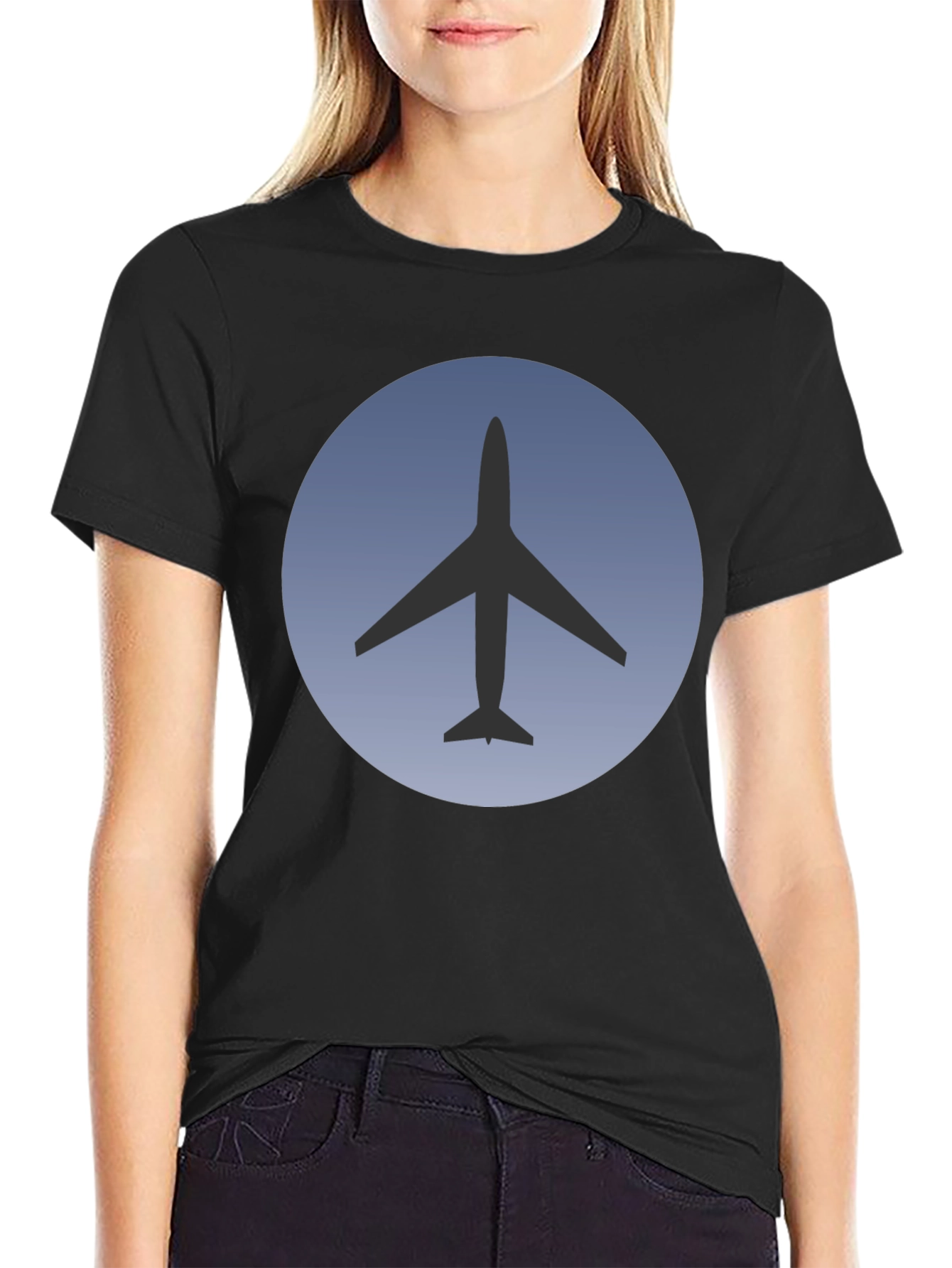Airplane Graphic Tee - Stylish Jet Setter T-Shirt