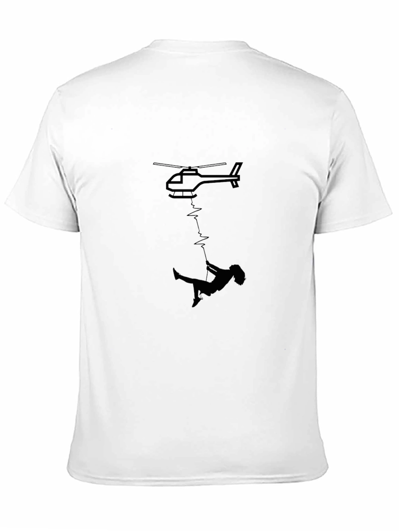 Helicopter Rescue Black T-Shirt