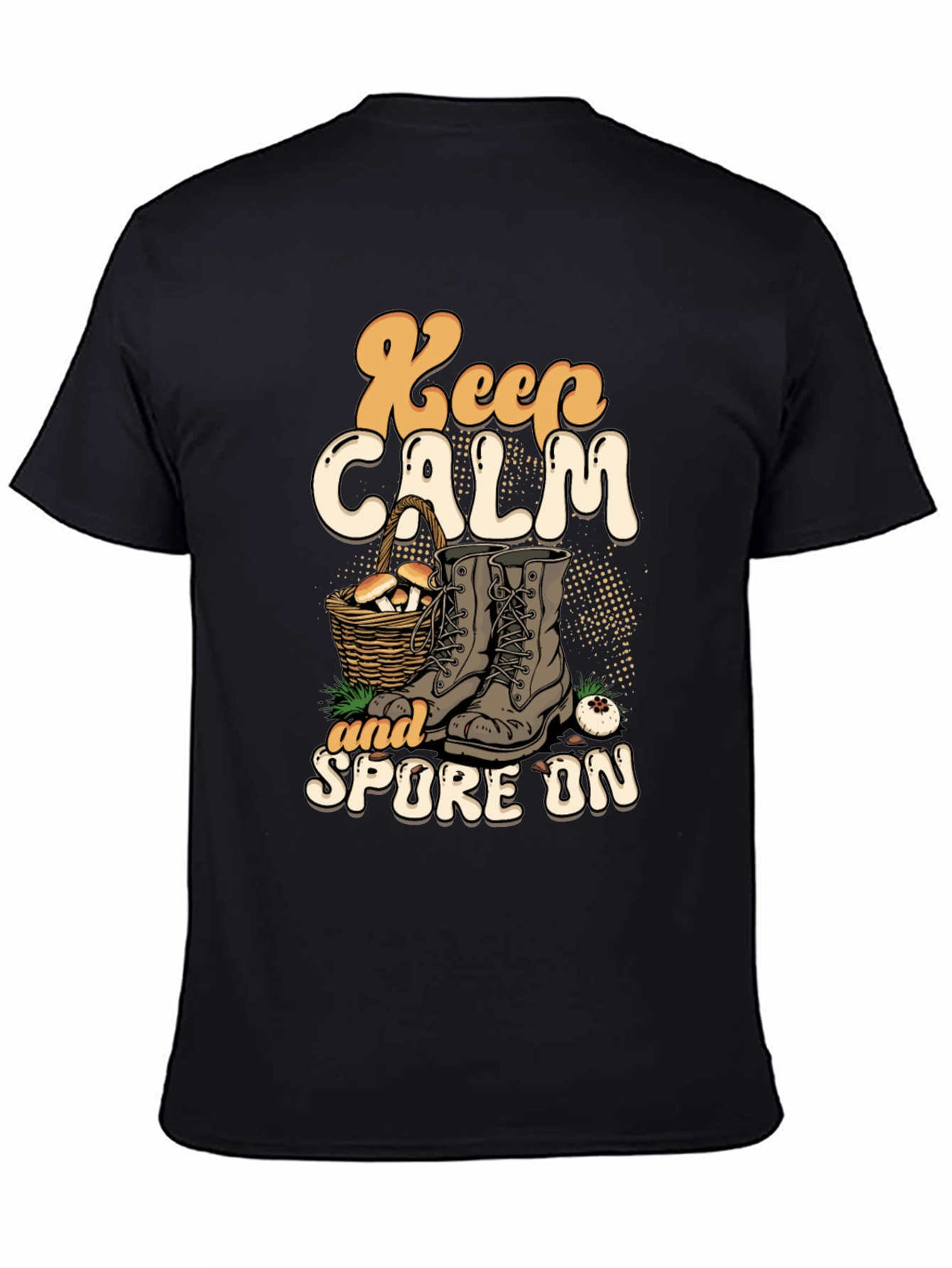 Keep Calm and Spore On Graphic T-Shirt