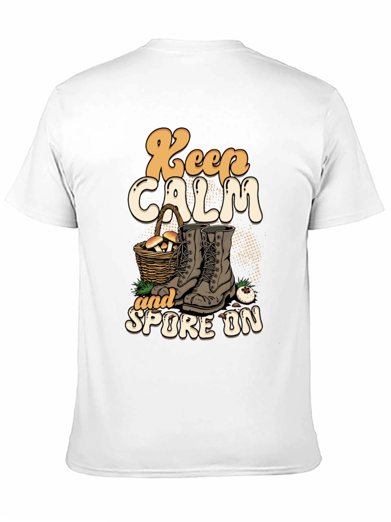 Keep Calm and Spore On Graphic T-Shirt