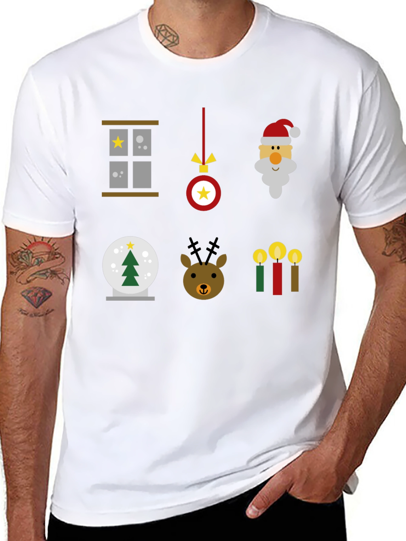 Festive Christmas Icon T-Shirt