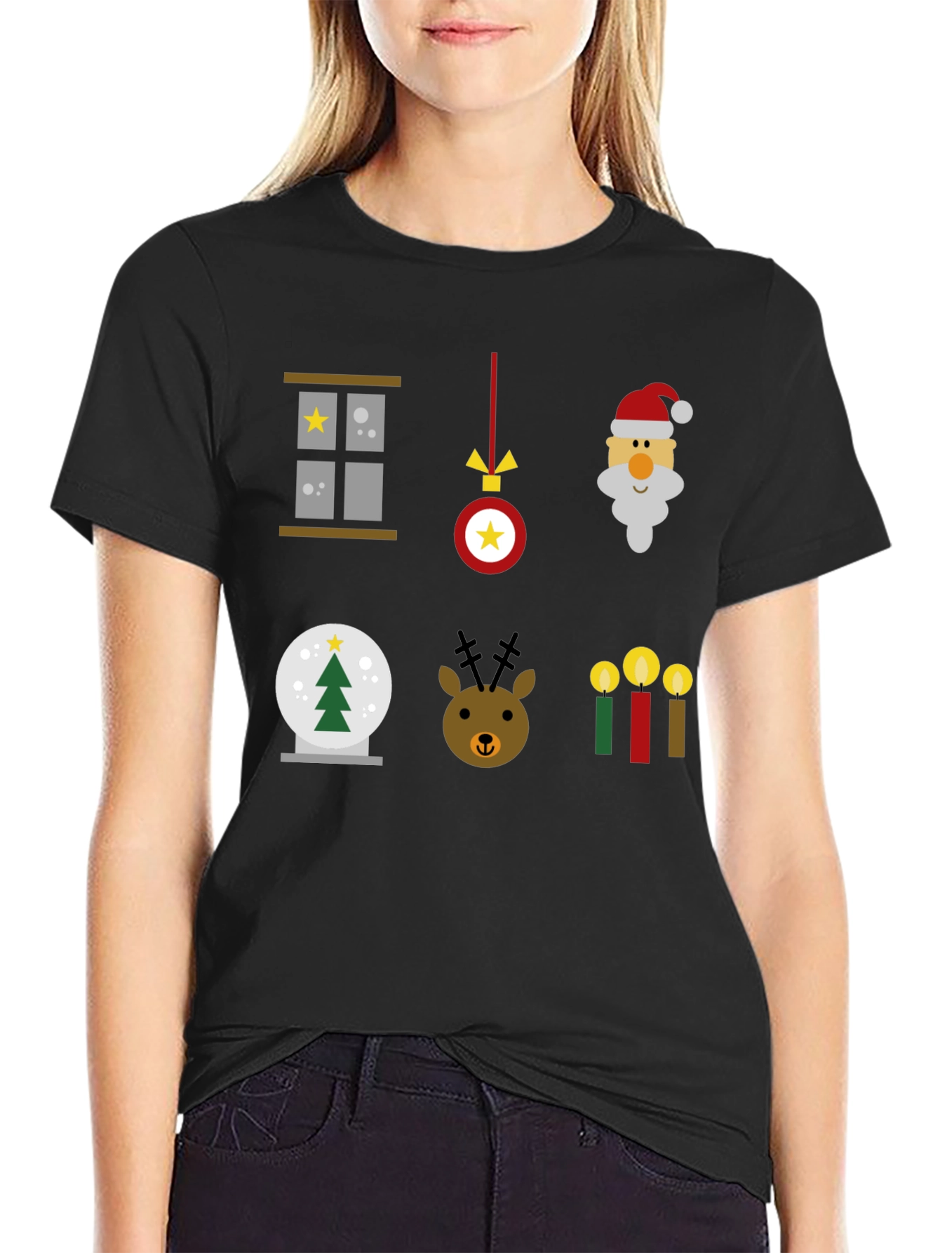 Festive Christmas Icon T-Shirt